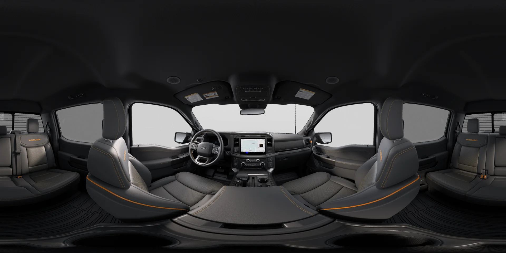 New 2025 Agate Black Metallic Ford Tremor® image 55
