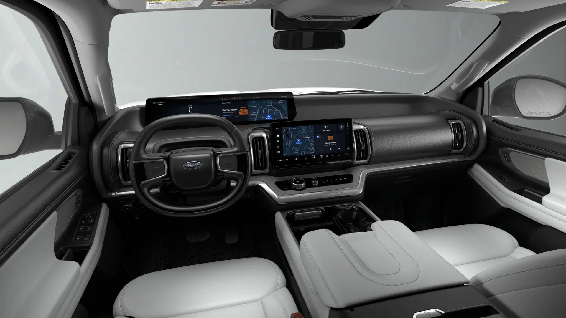 New 2027 Star White Metallic Tri-Coat Ford Platinum image 7