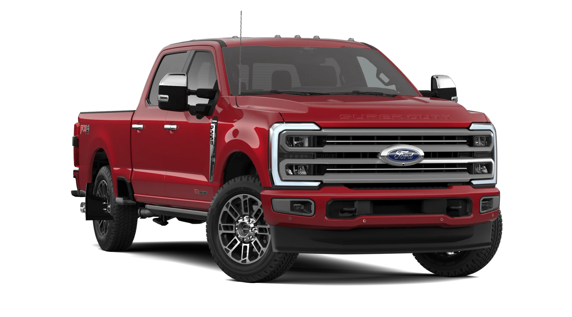New 2026 Ruby Red Metallic Tinted Clearcoat Ford F-250® Platinum® image 48