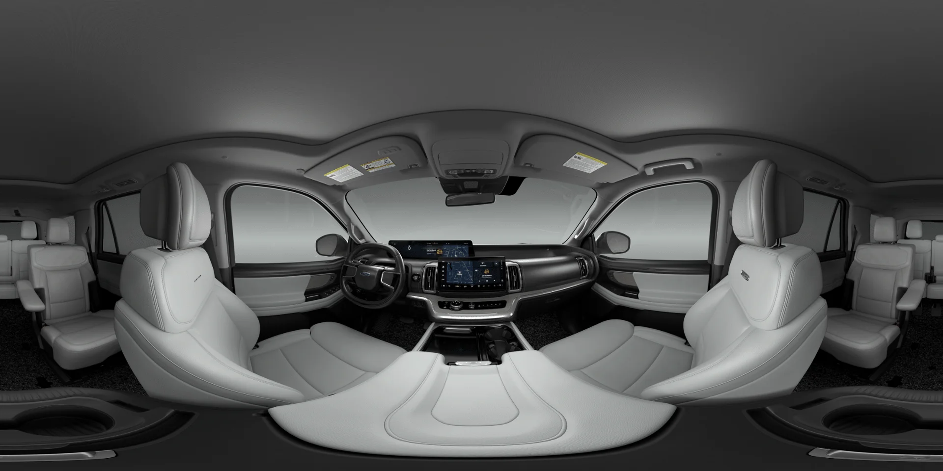 New 2027 Star White Metallic Tri-Coat Ford Platinum image 32
