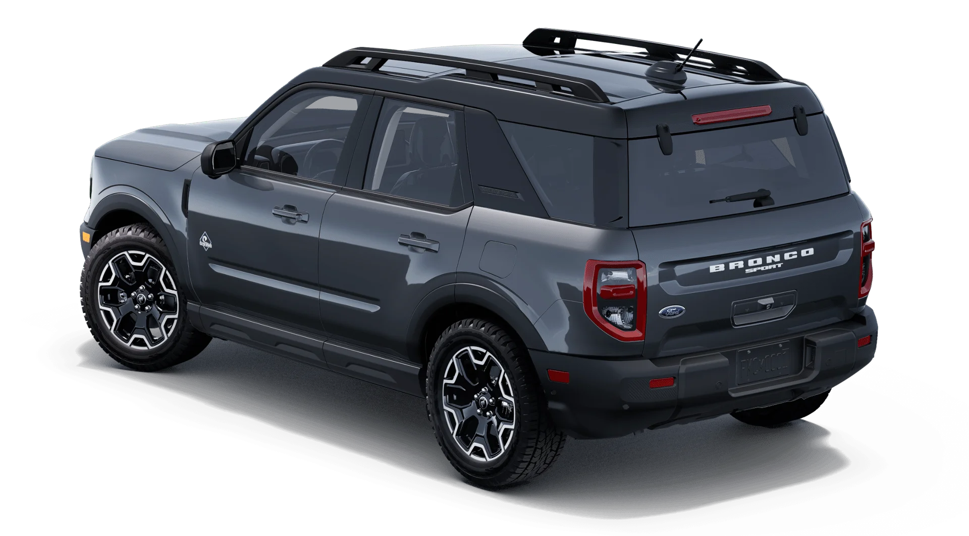 New 2025 Carbonized Gray Metallic Ford Outer Banks® image 25