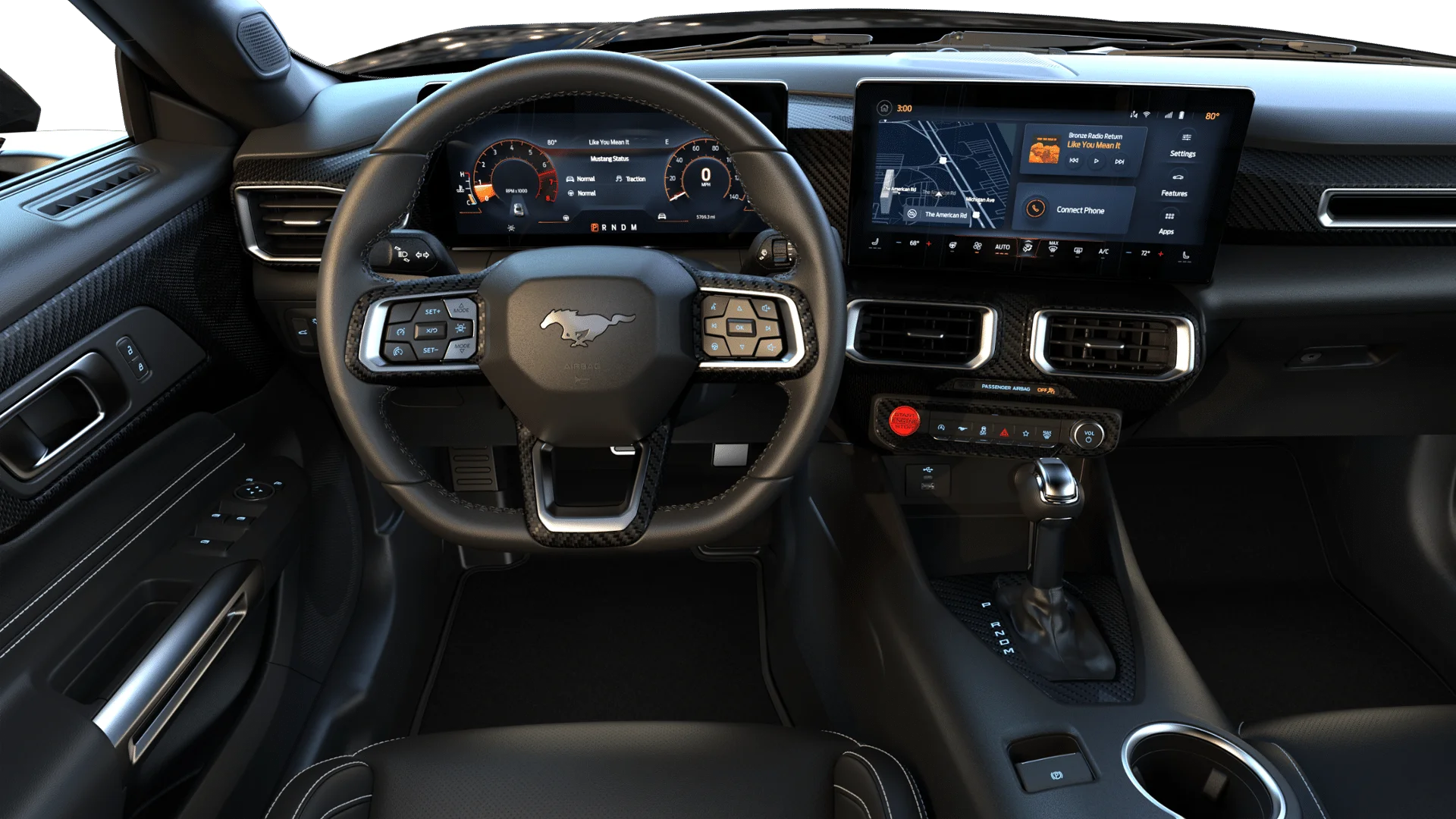 New 2026 Shadow Black Ford EcoBoost® Premium Convertible image 48