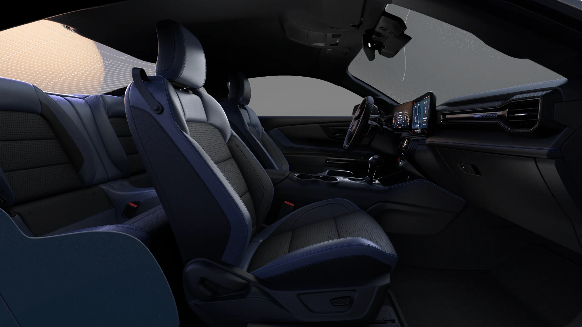 New 2025 Blue Ember Metallic Ford Dark Horse™ Premium image 56
