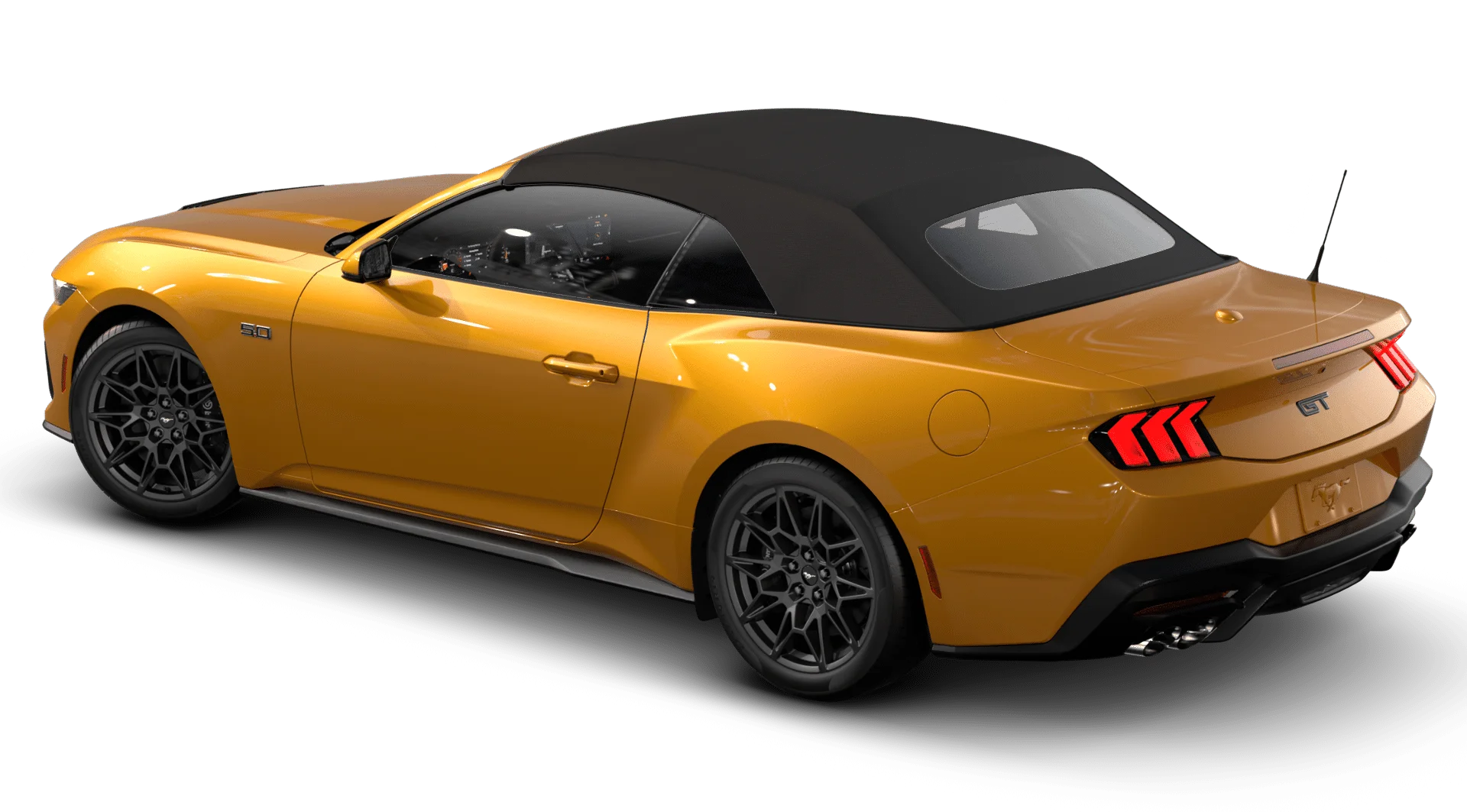 New 2026 Orange Fury Metallic Tri-coat Ford GT Premium Convertible image 24