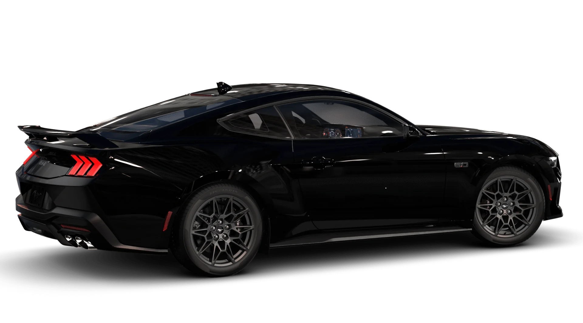 New 2026 Shadow Black Ford GT Premium Fastback image 49
