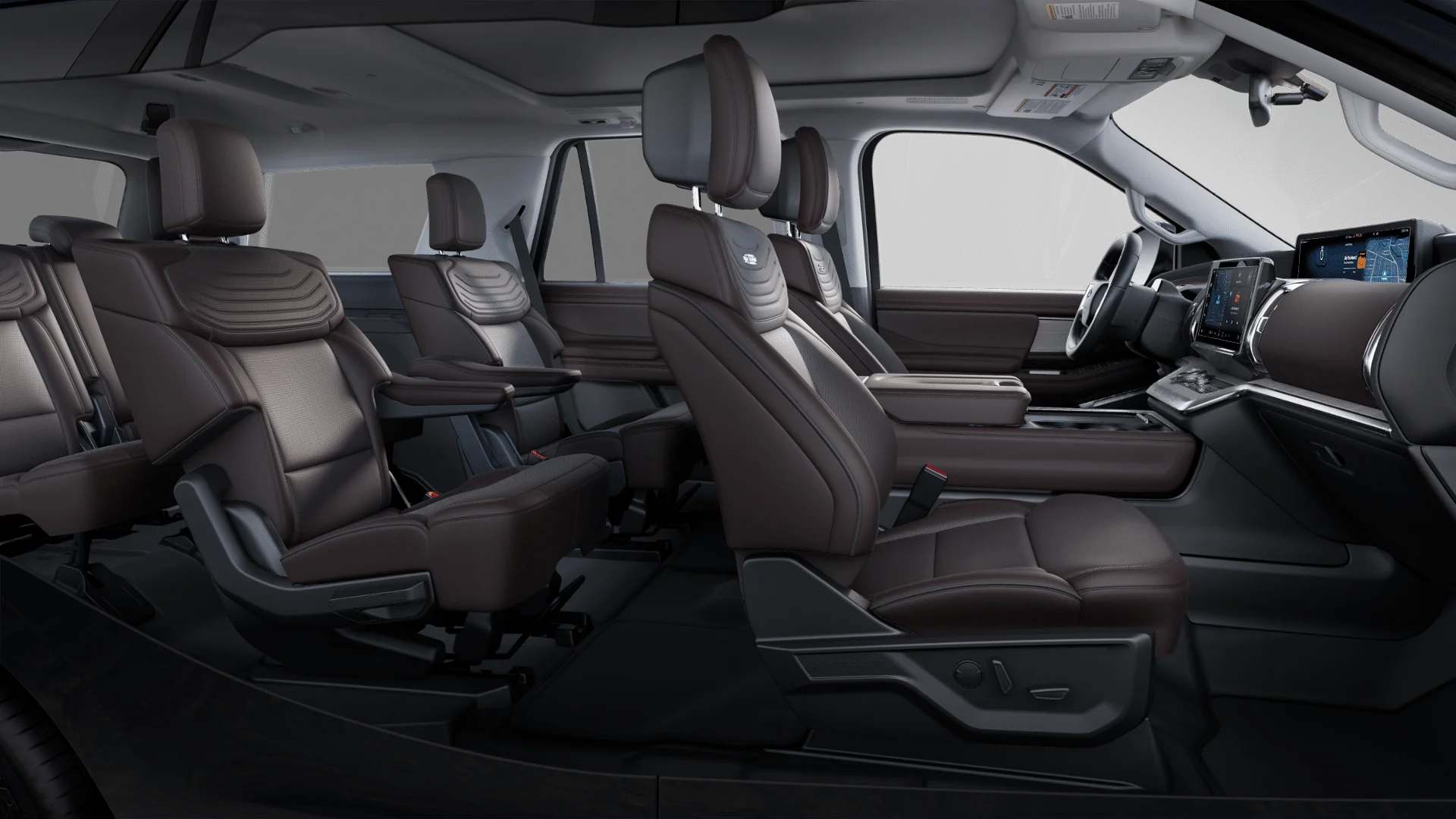 New 2025 Agate Black Metallic Ford Platinum® image 49