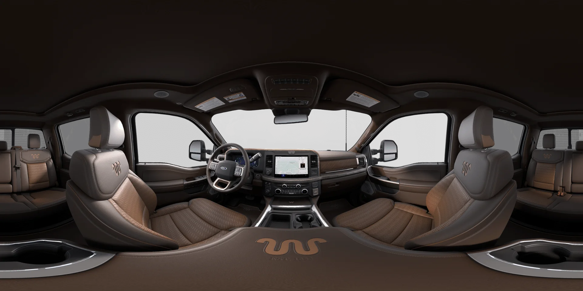 New 2025 Star White Metallic Tri-Coat Ford King Ranch® image 42