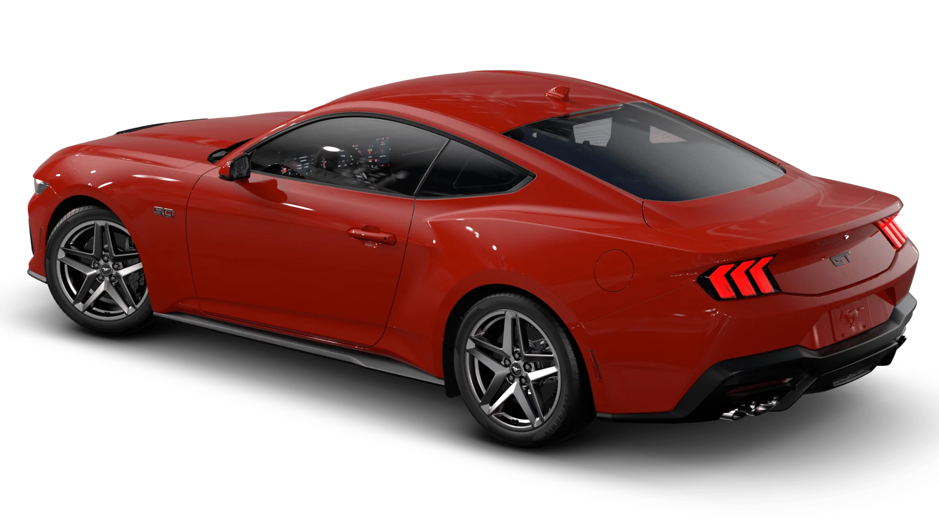 New 2026 Race Red Ford GT Premium Fastback image 2