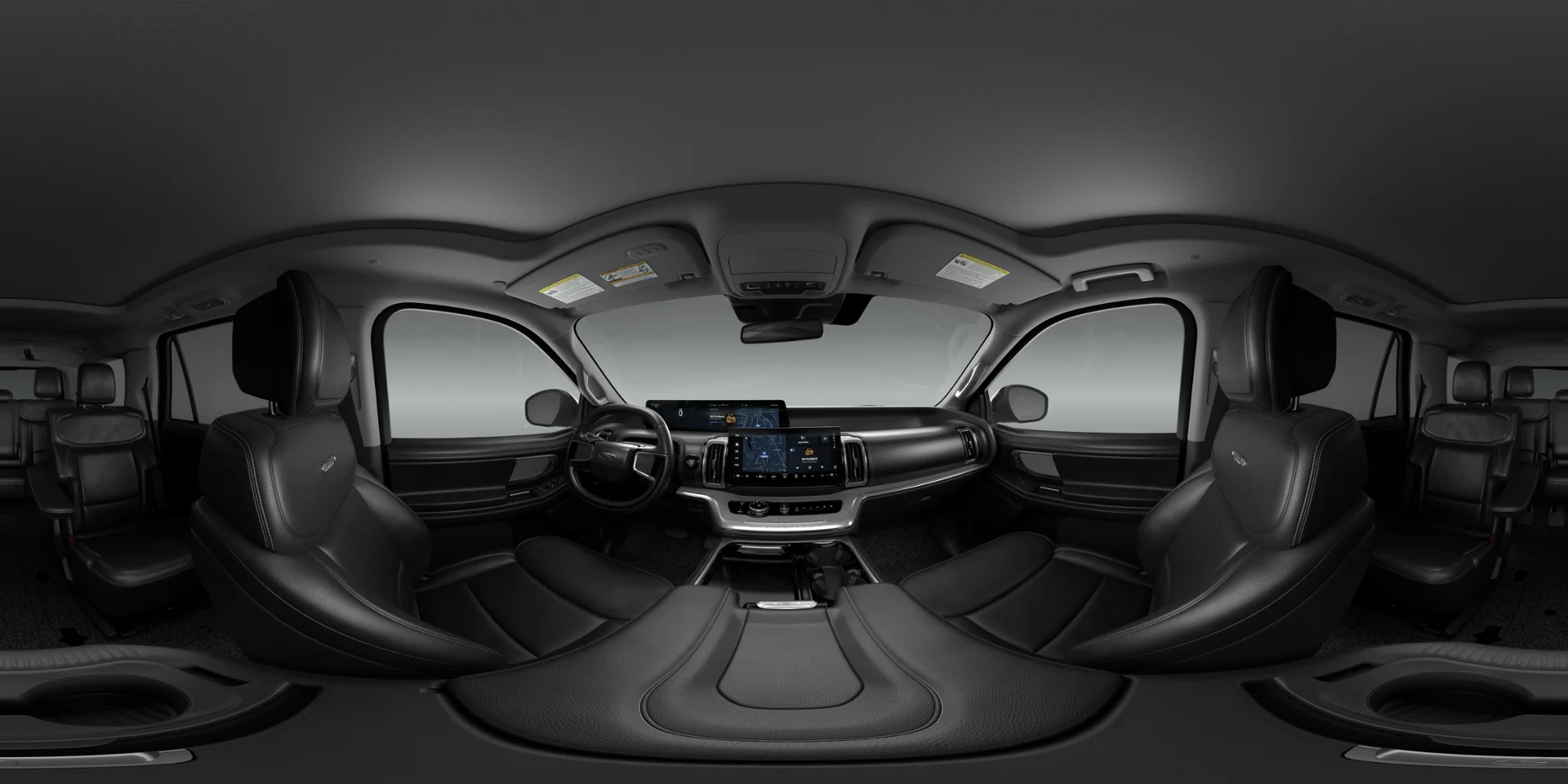 New 2027 Agate Black Metallic Ford Platinum image 8