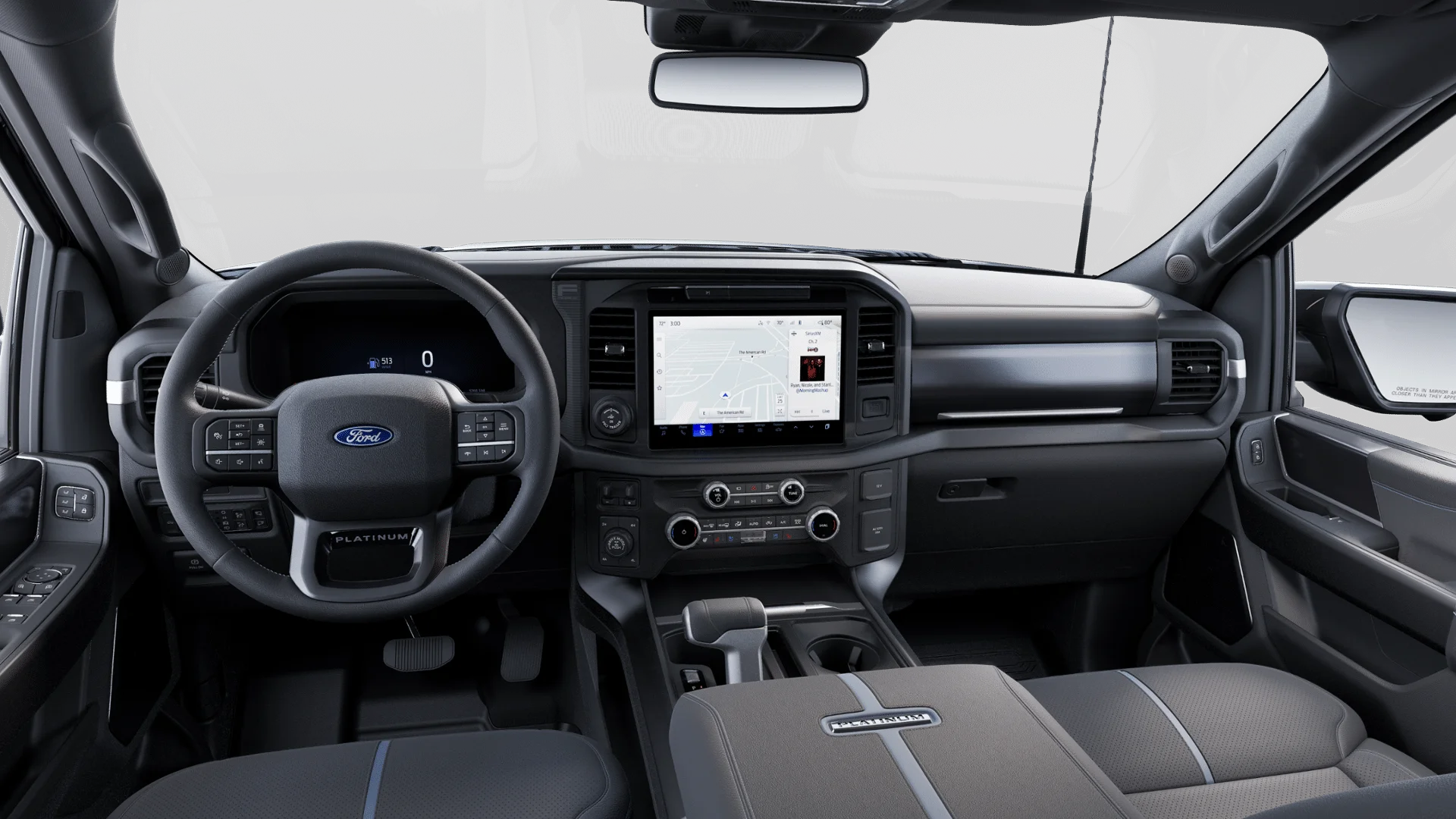 New 2025 Agate Black Metallic Ford Platinum® image 51