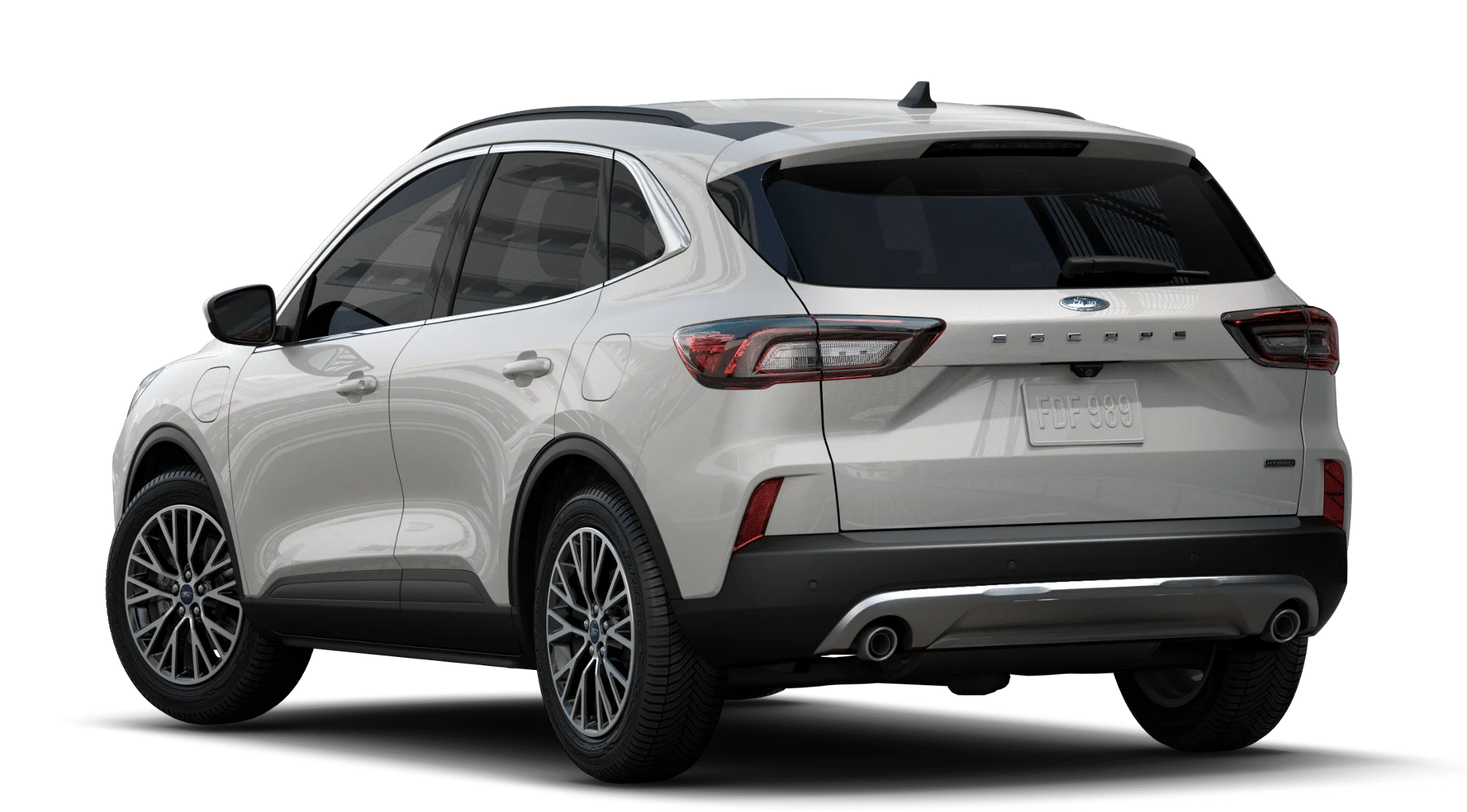 New 2025 Star White Metallic Tri-coat Ford Plug-in Hybrid image 38
