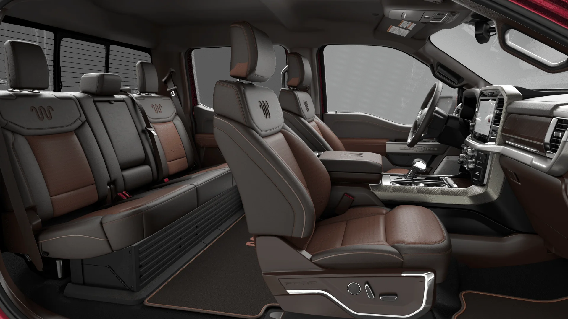 New 2026 Ruby Red Metallic Tinted Clearcoat Ford King Ranch® image 46