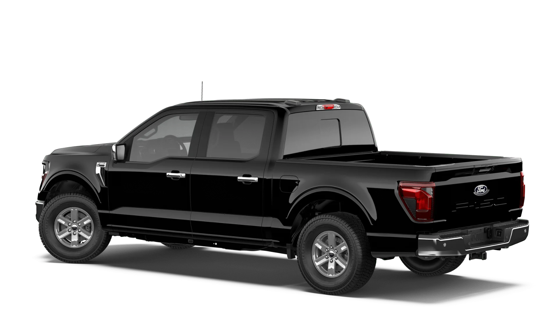 New 2026 Agate Black Metallic Ford XLT image 2
