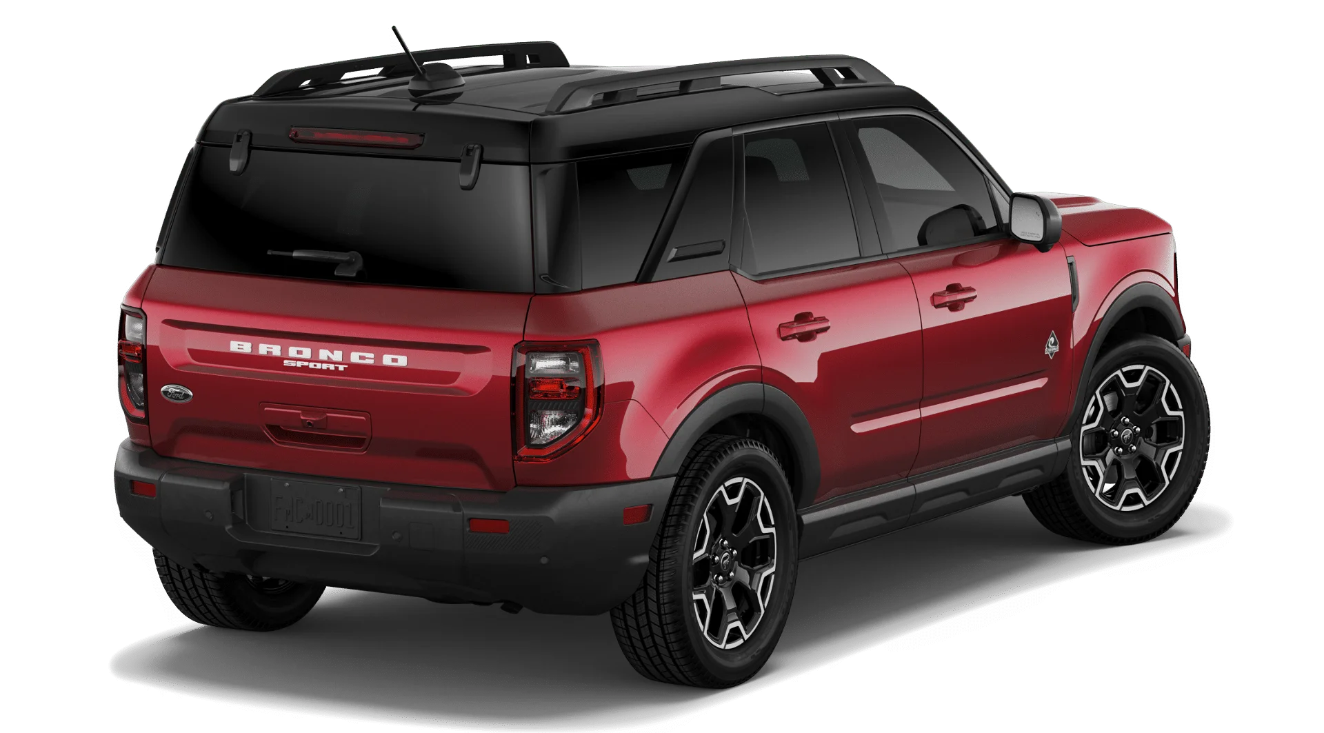 New 2026 Ruby Red Metallic Tinted Clearcoat Ford Outer Banks® image 3