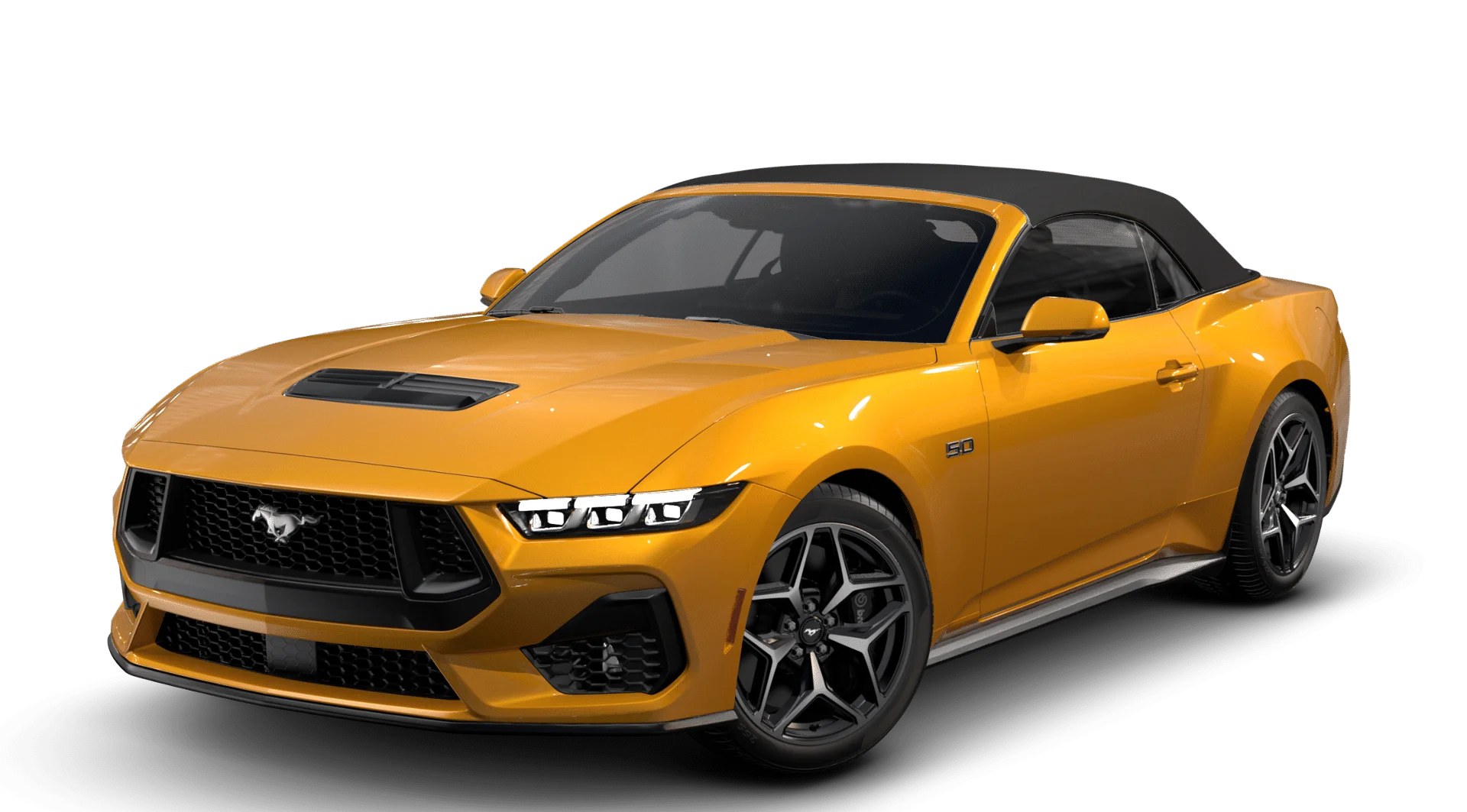 New 2026 Orange Fury Metallic Tri-coat Ford GT Premium Convertible image 23