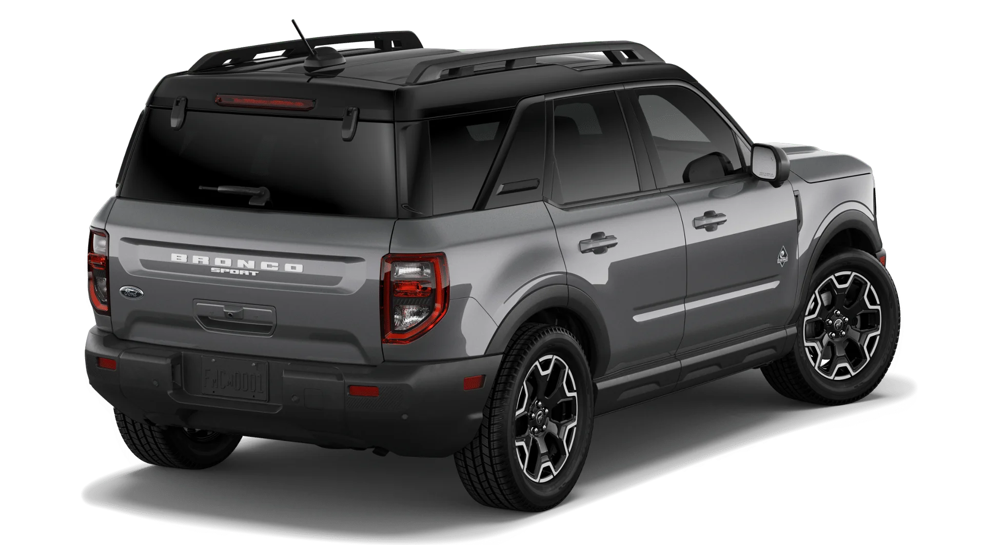 New 2026 Carbonized Gray Metallic Ford Outer Banks® image 3