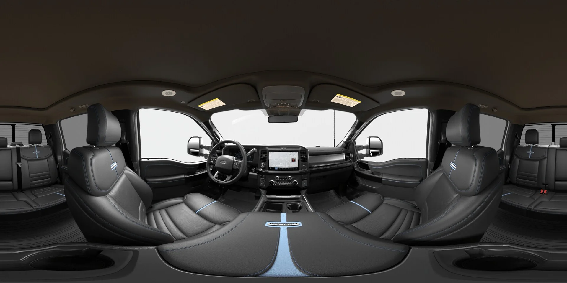 New 2026 Star White Metallic Tri-Coat Ford F-250® Platinum® image 8