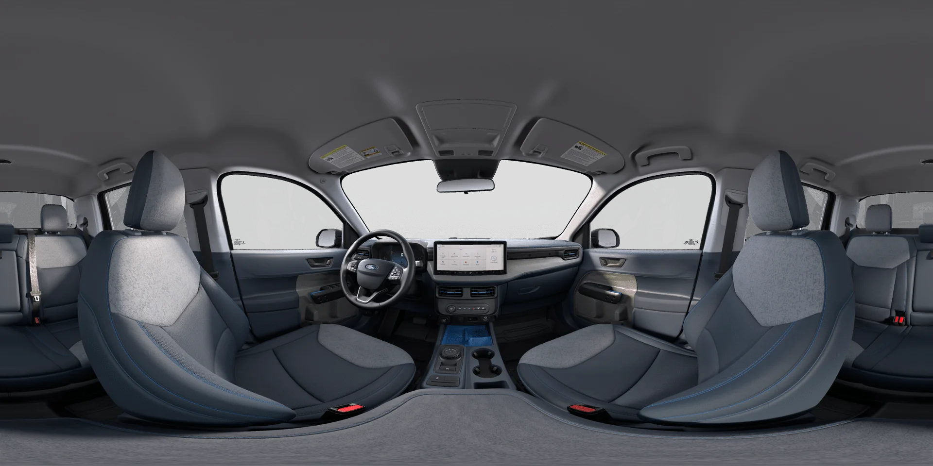 New 2025 Azure Gray Metallic Tri-Coat Ford XLT image 32