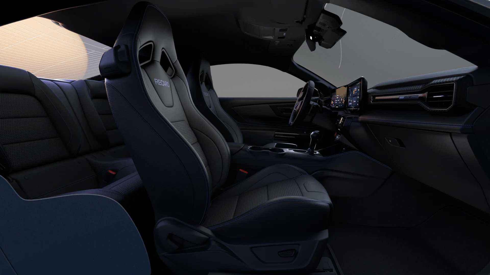 New 2026 Blue Ember Metallic Ford Dark Horse® Premium image 28