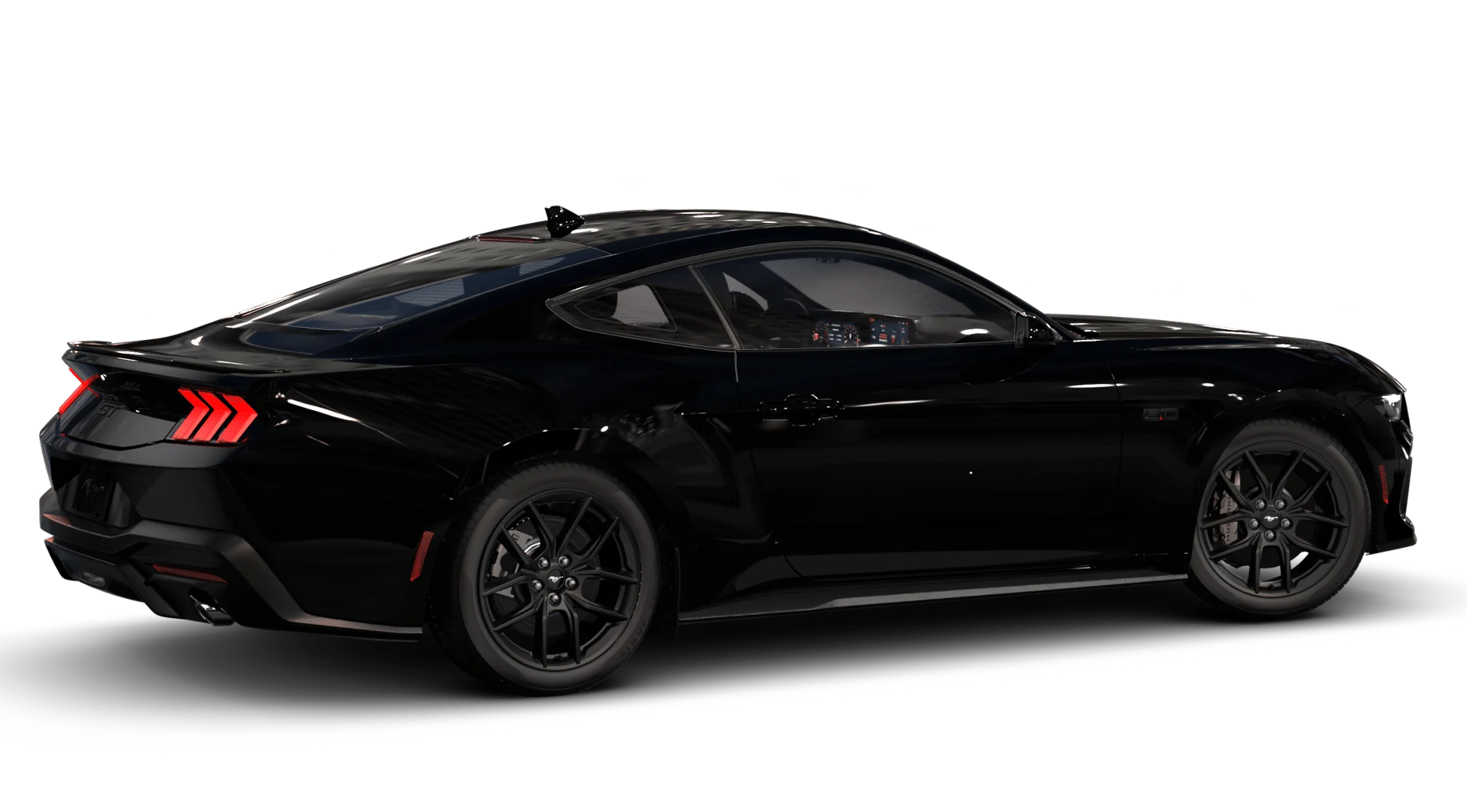 New 2026 Shadow Black Ford GT Premium Fastback image 47