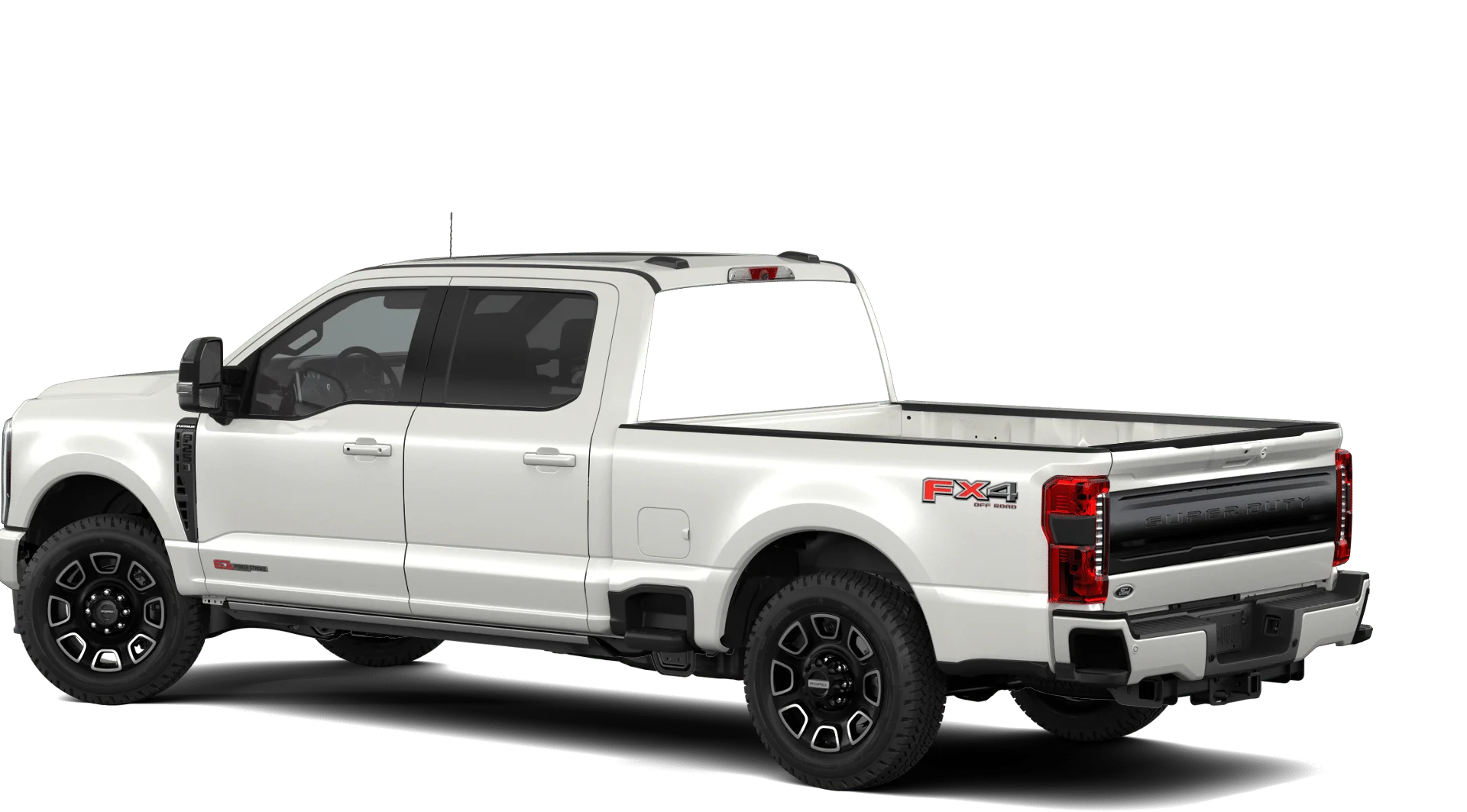 New 2026 Star White Metallic Tri-Coat Ford F-250® Platinum® image 2