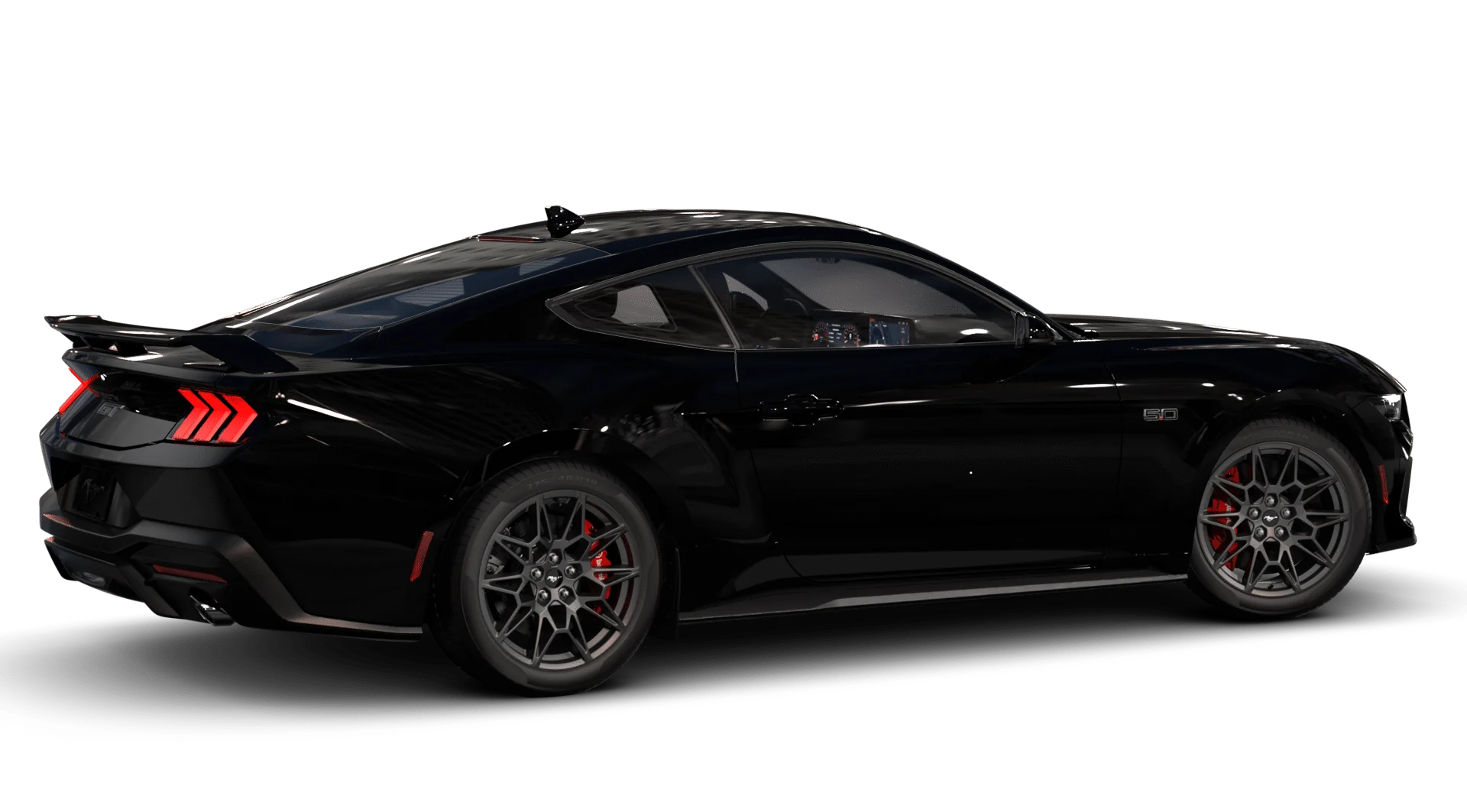 New 2025 Shadow Black Ford GT Premium Fastback image 47