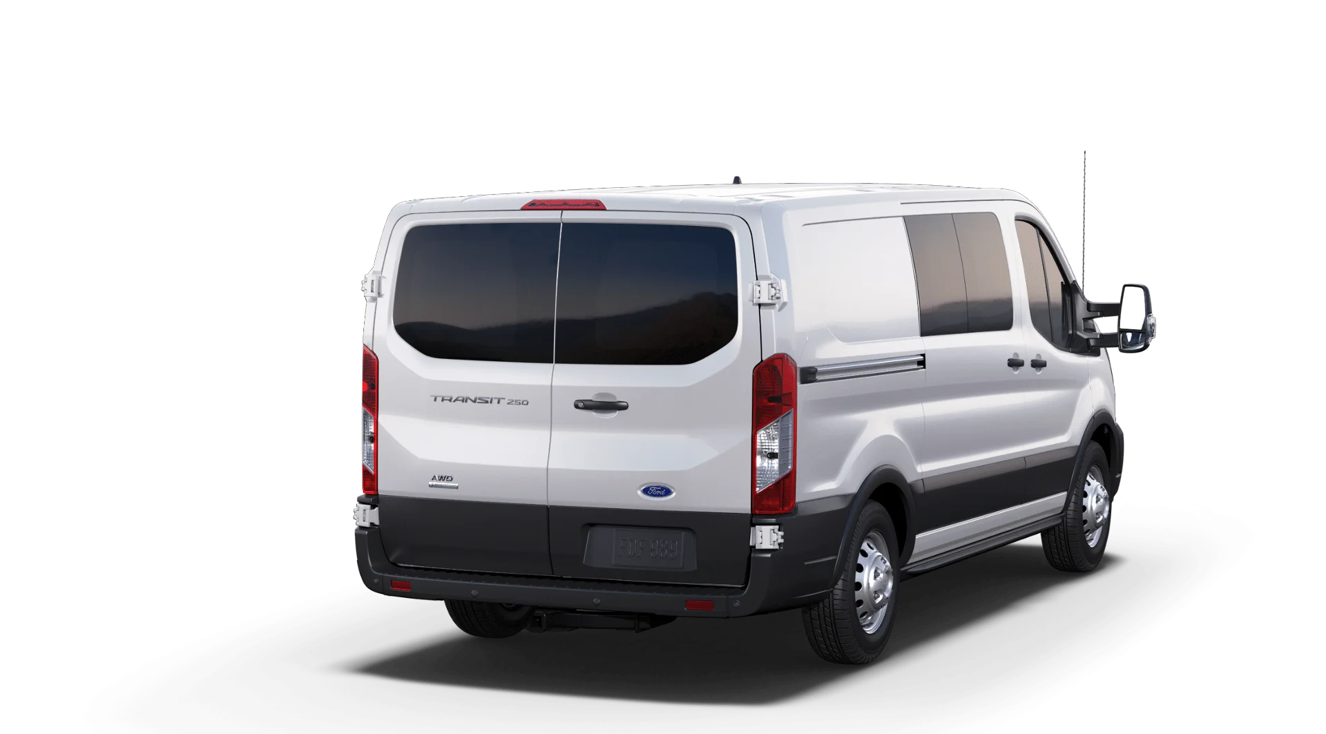 New 2025 Oxford White Ford Cargo Van image 3