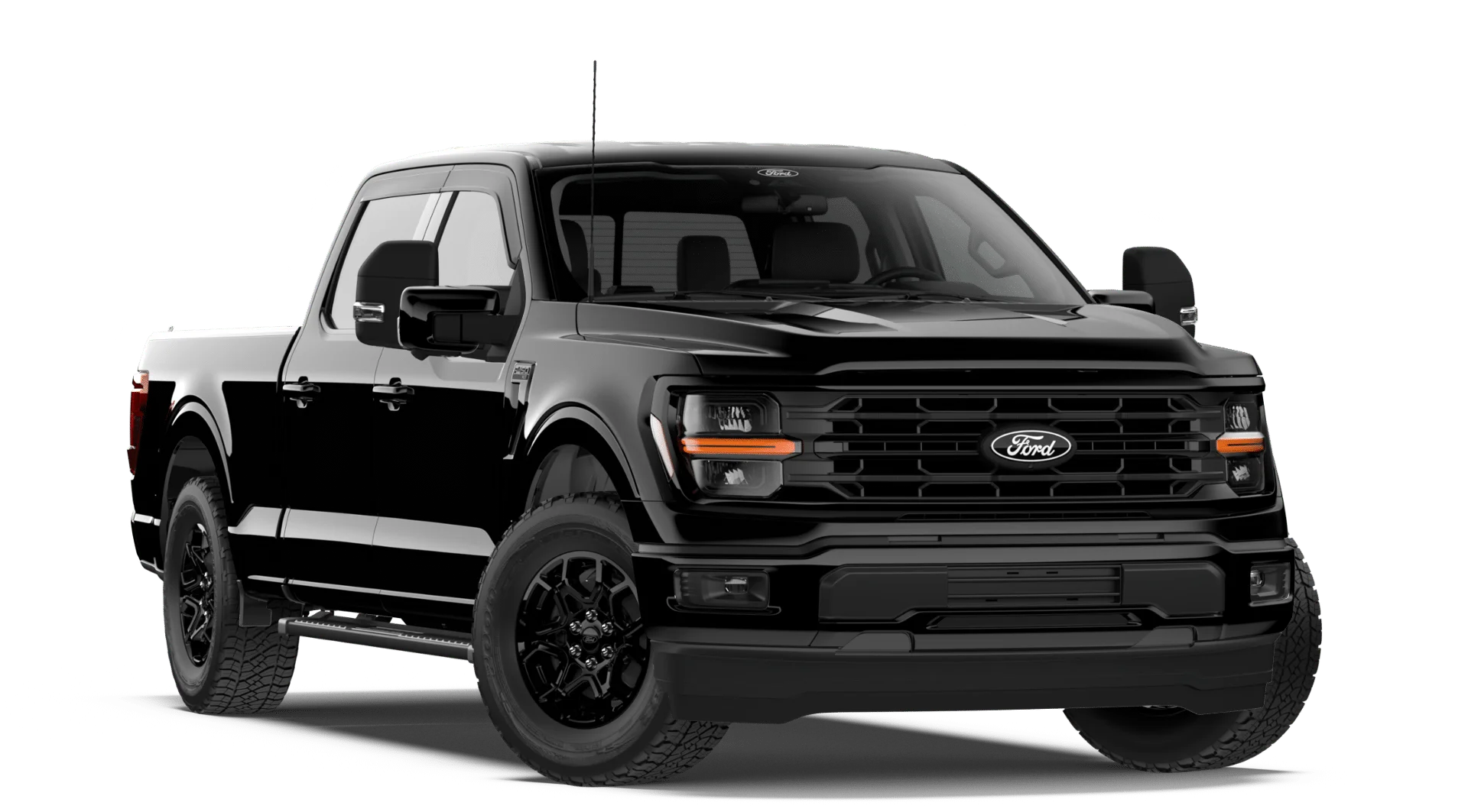 New 2026 Agate Black Metallic Ford XLT image 4