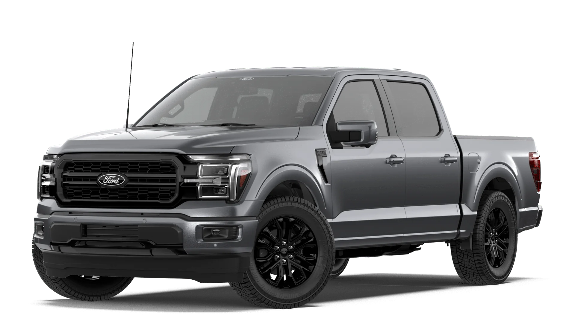 New 2026 Carbonized Gray Metallic Ford Lariat® image 1