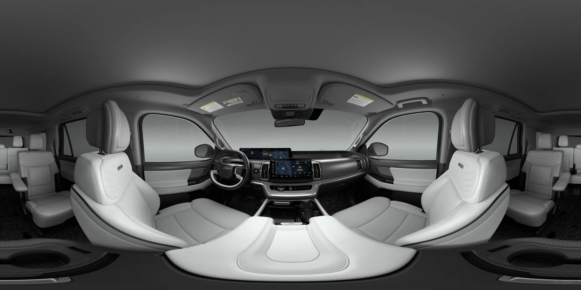 New 2027 Star White Metallic Tri-Coat Ford Platinum image 70