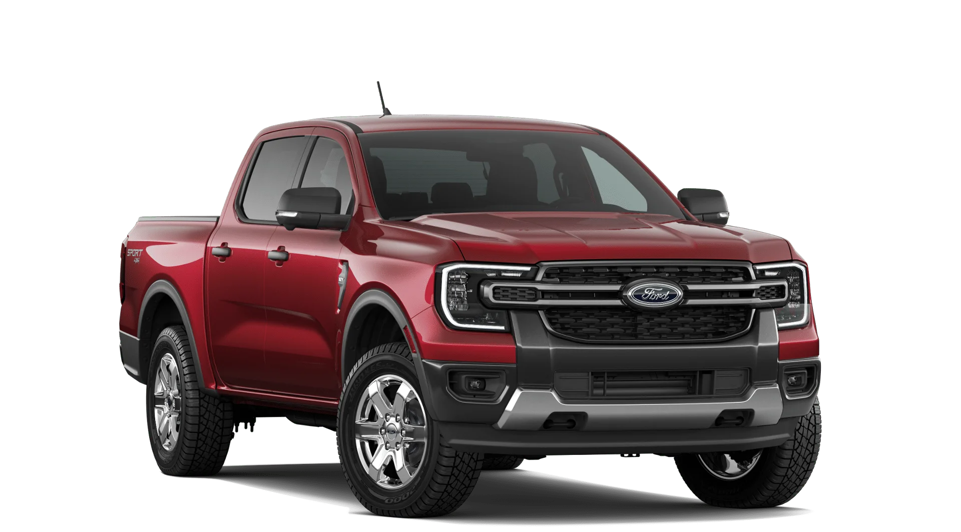 New 2026 Ruby Red Metallic Tinted Clearcoat Ford XLT image 60