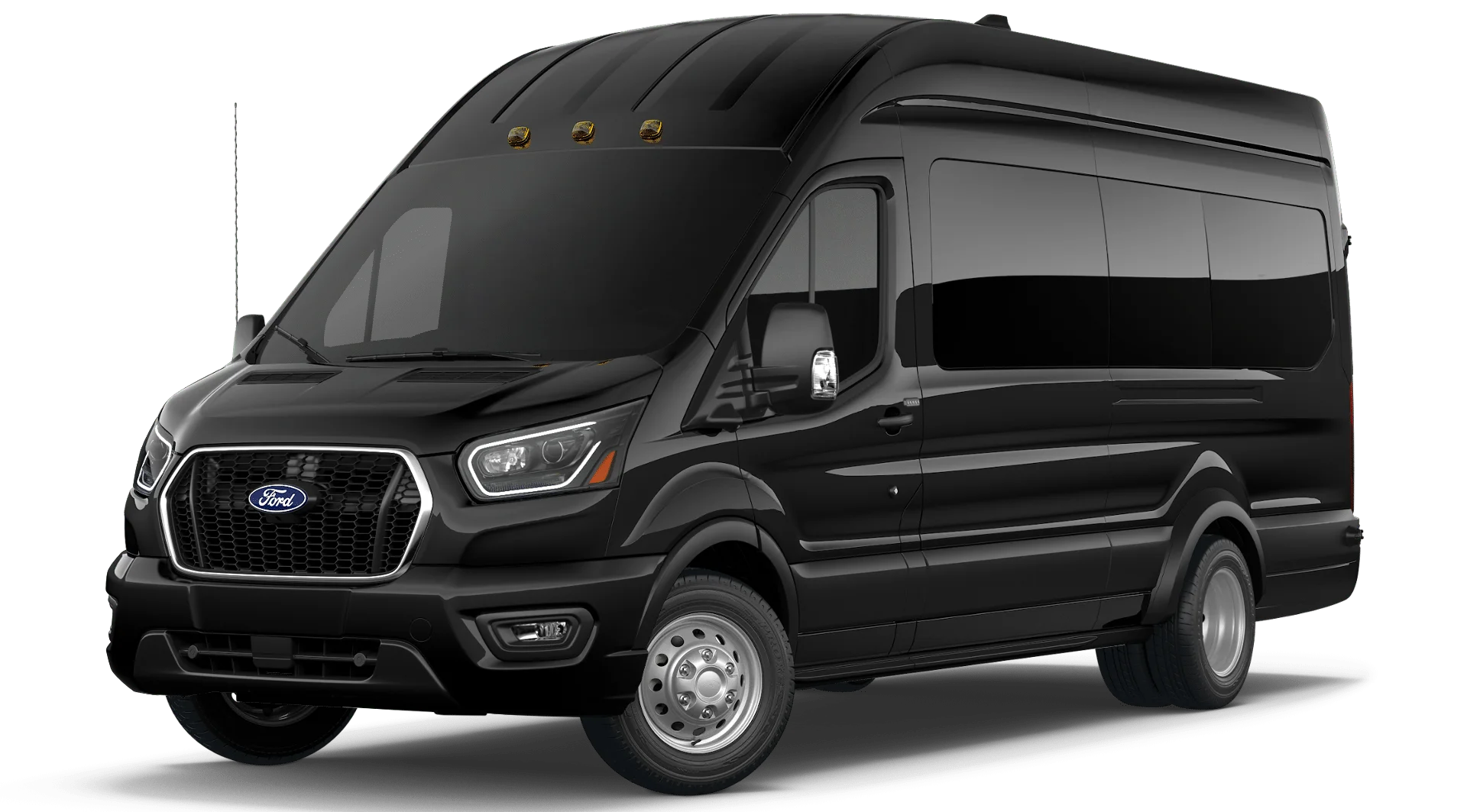 New 2026 Agate Black Metallic Ford Passenger Van XLT image 1