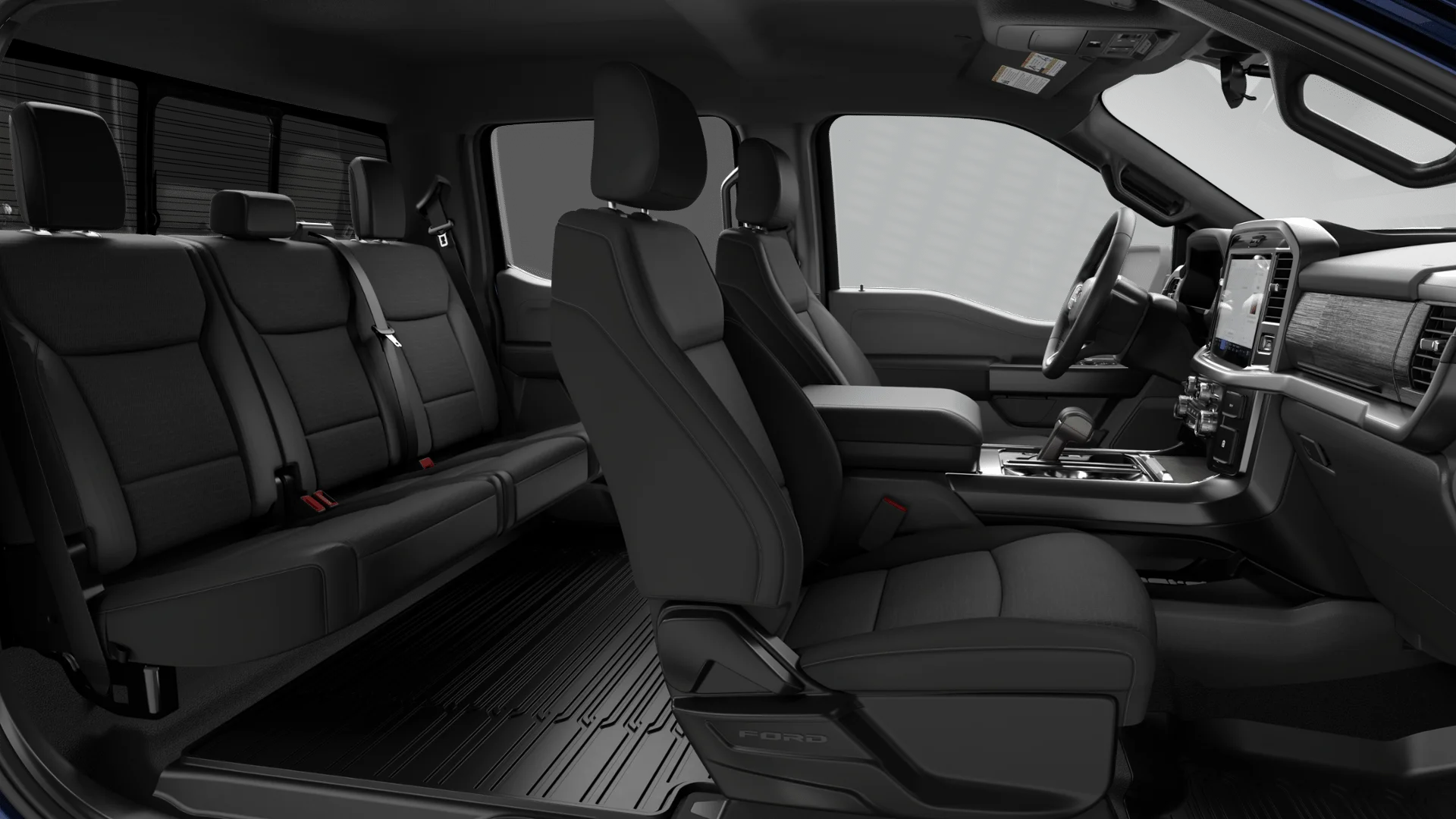 New 2026 Antimatter Blue Metallic Ford XLT image 50