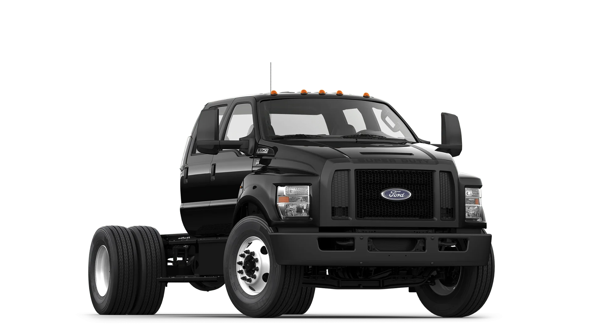 New 2027 Agate Black Ford F-750 SD Gas Straight Frame image 3