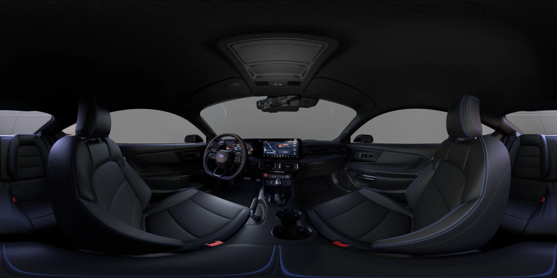 New 2026 Avalanche Gray Ford Dark Horse® Premium image 8