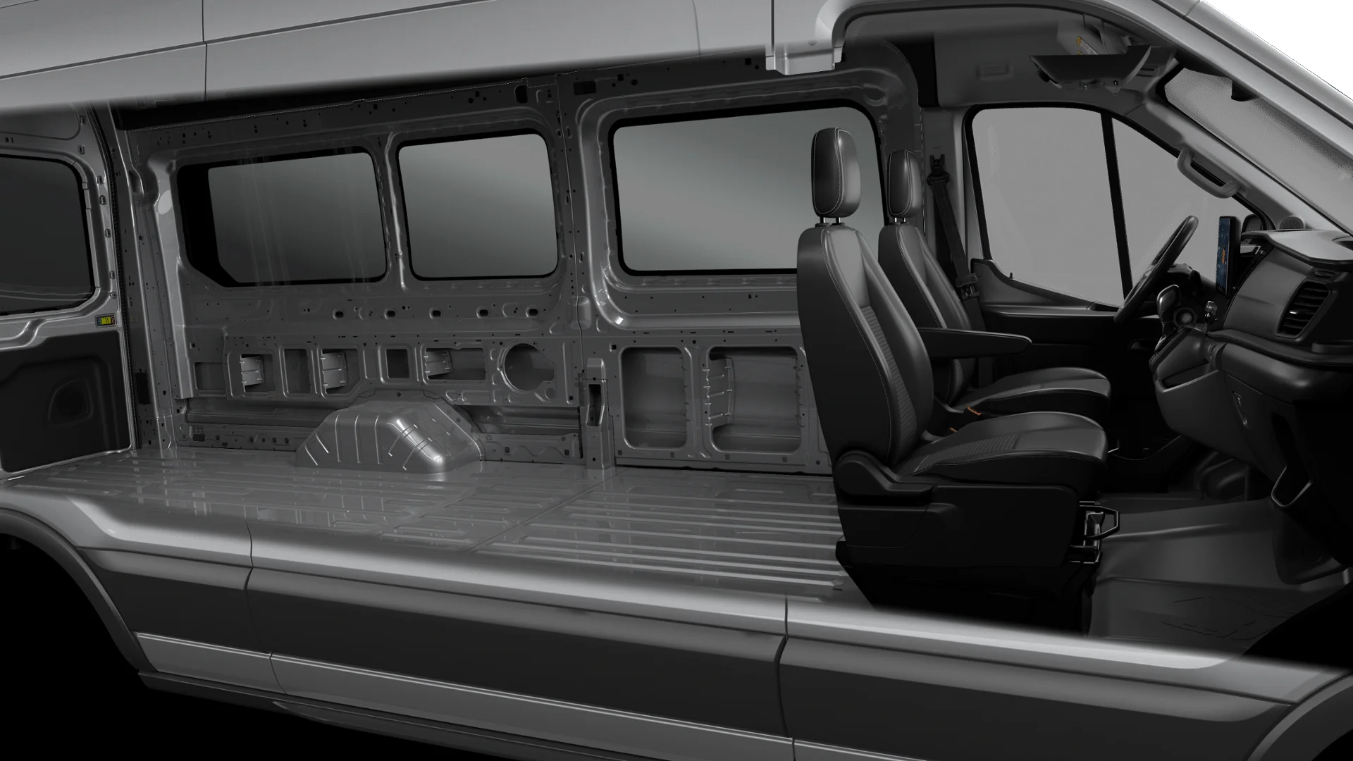 New 2026 Ingot Silver Metallic Ford Cargo Van image 6