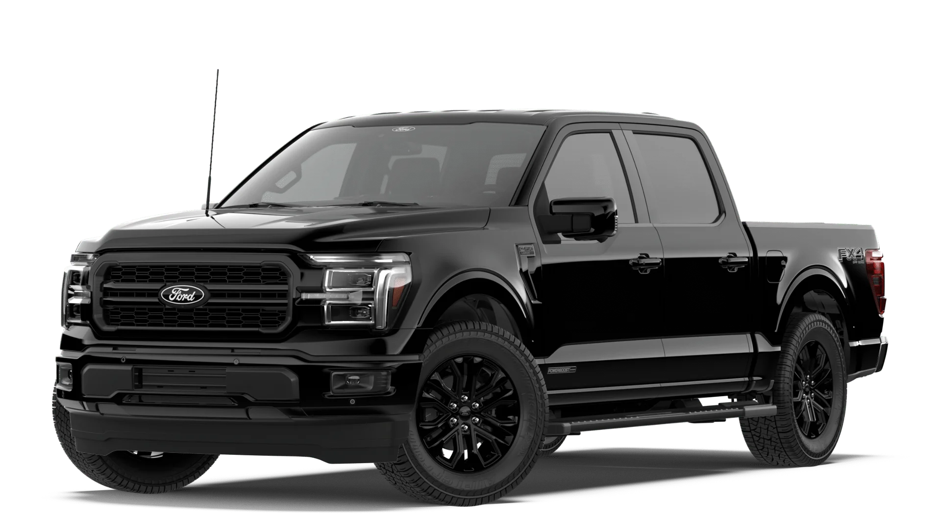 New 2026 Agate Black Metallic Ford Lariat® image 1