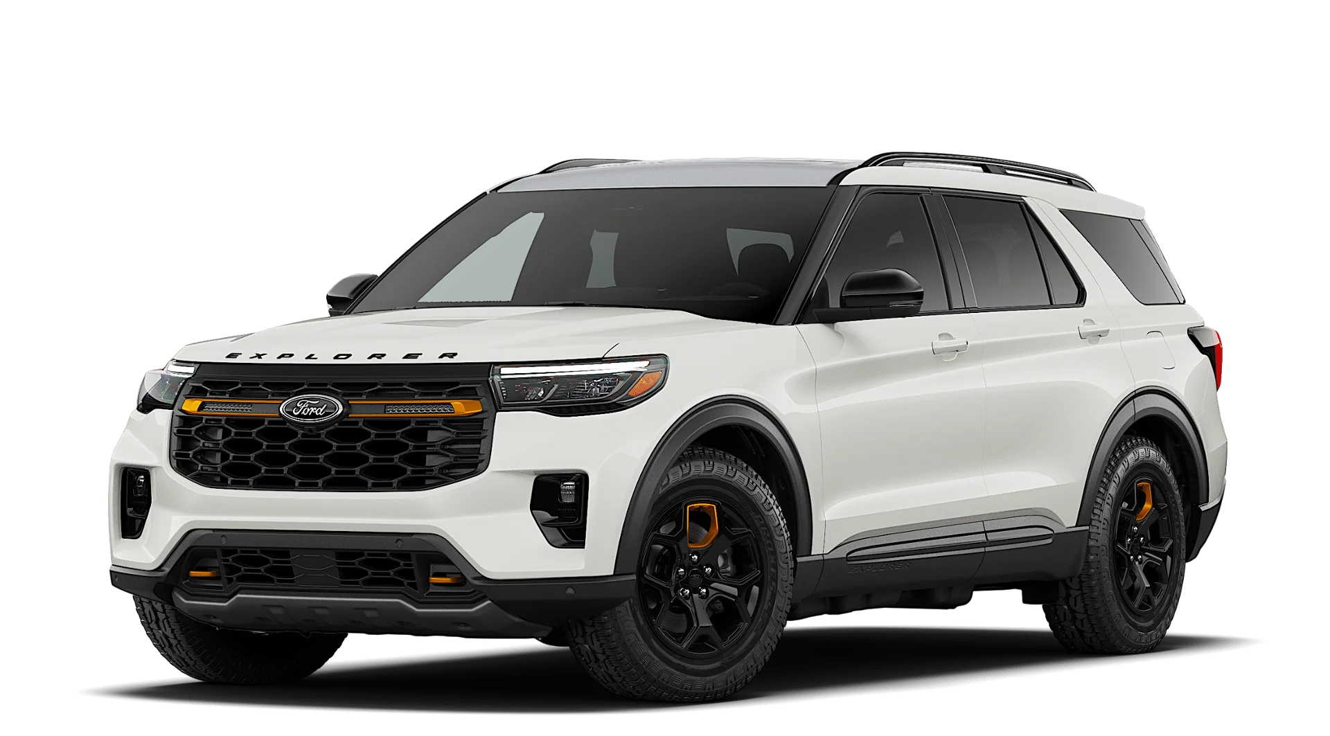 New 2026 Star White Metallic Tri-Coat Ford Tremor image 24
