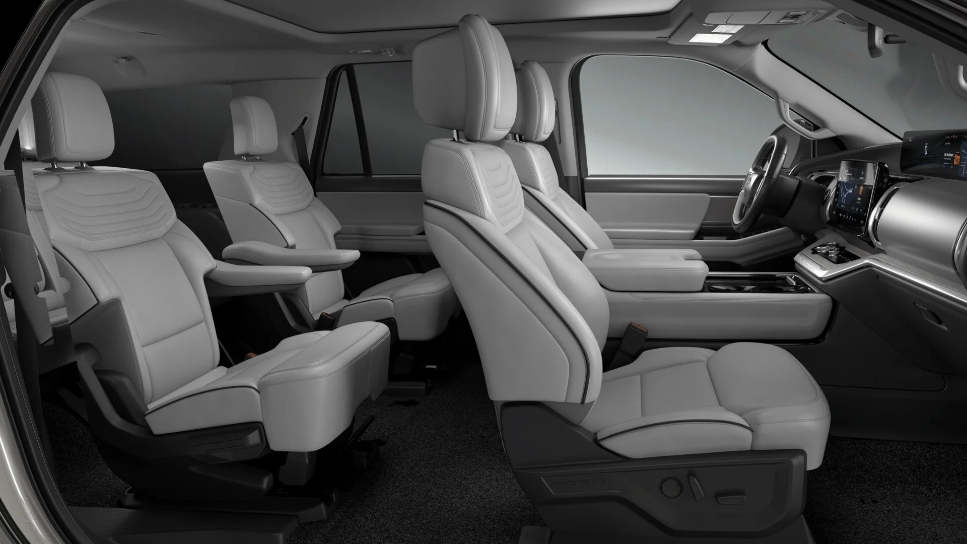 New 2027 Star White Metallic Tri-Coat Ford Platinum image 52