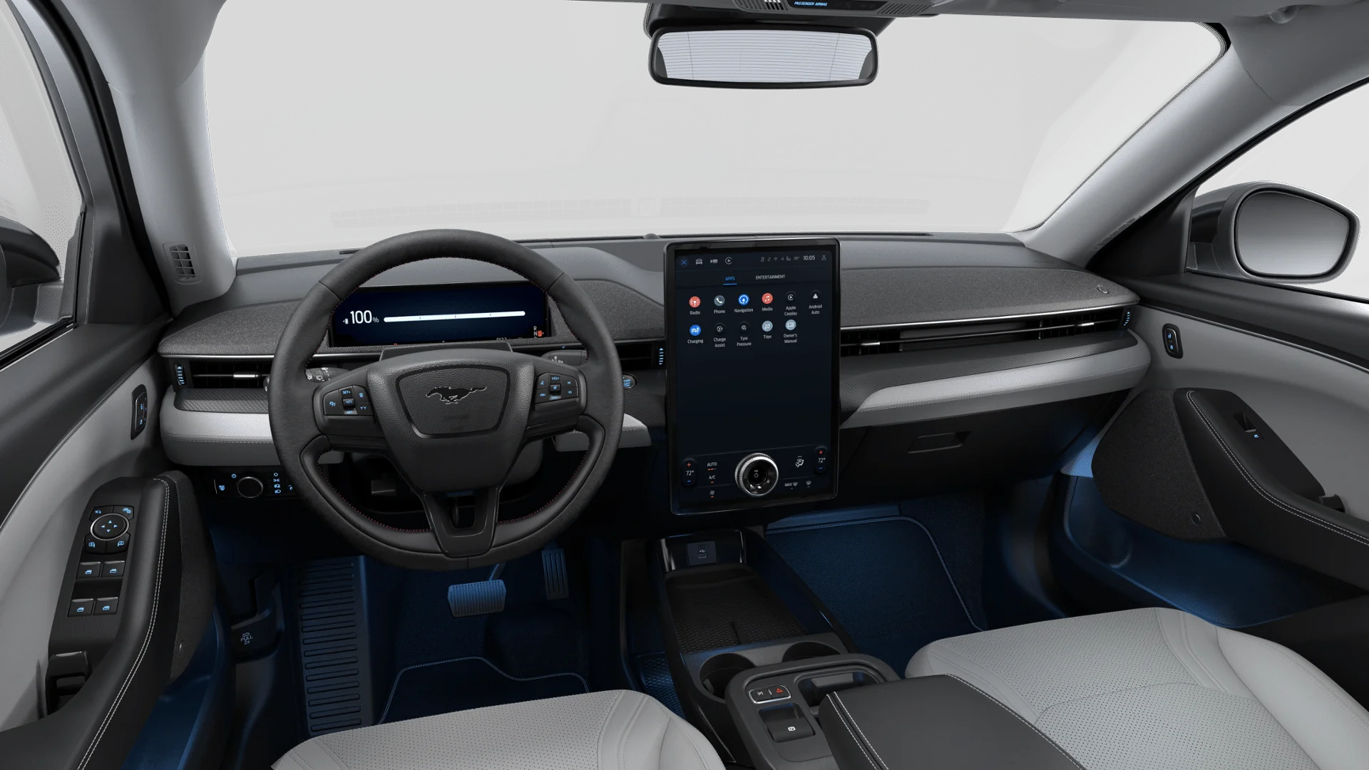 New 2026 Glacier Gray Metallic Tri-coat Ford Premium image 51