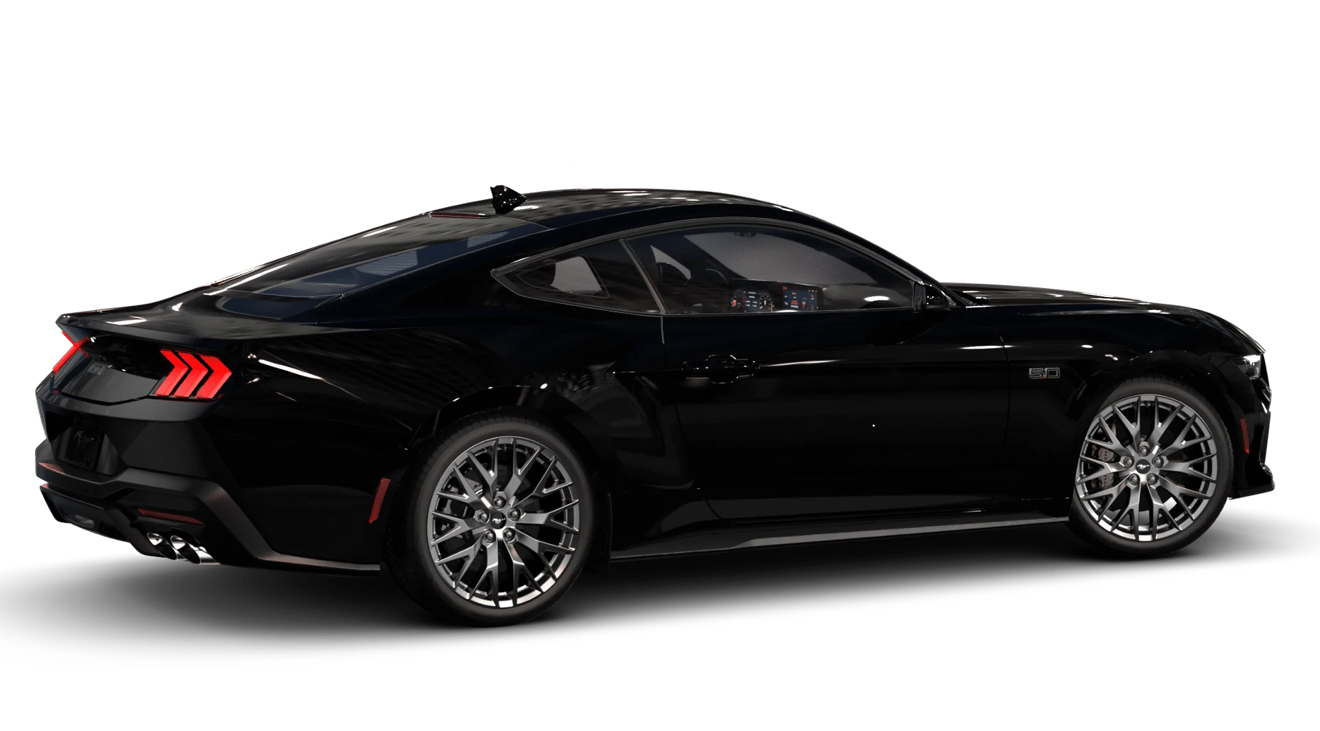 New 2026 Shadow Black Ford GT Premium Fastback image 25