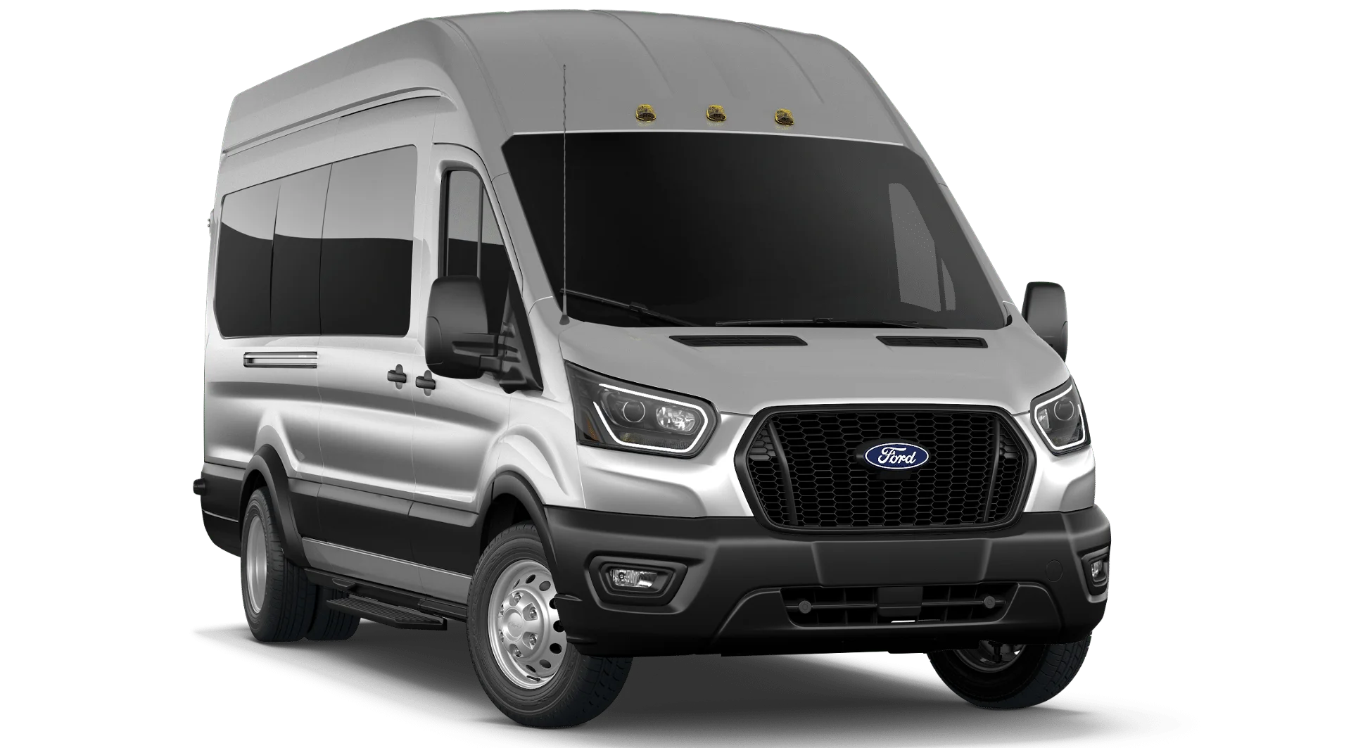 New 2027 Silver Metallic Ford Passenger Van XL image 4