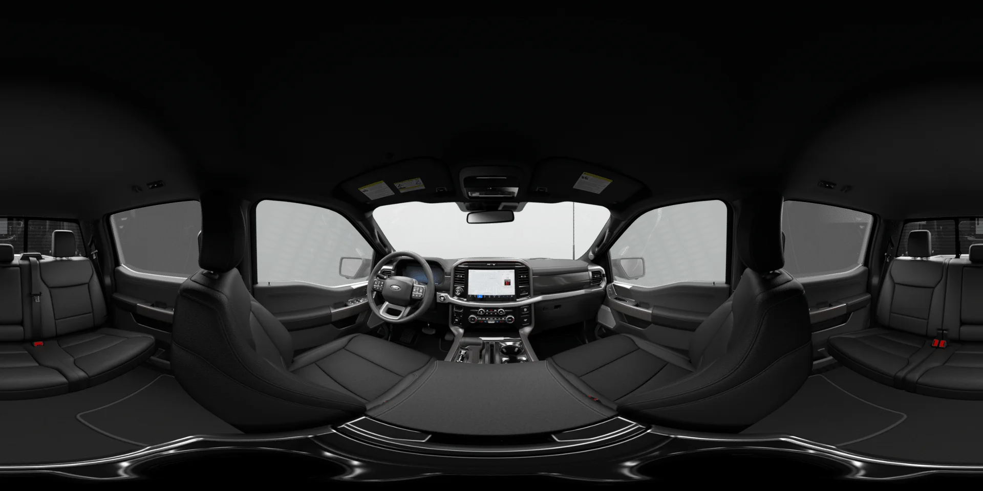 New 2026 Agate Black Metallic Ford Lariat® image 8