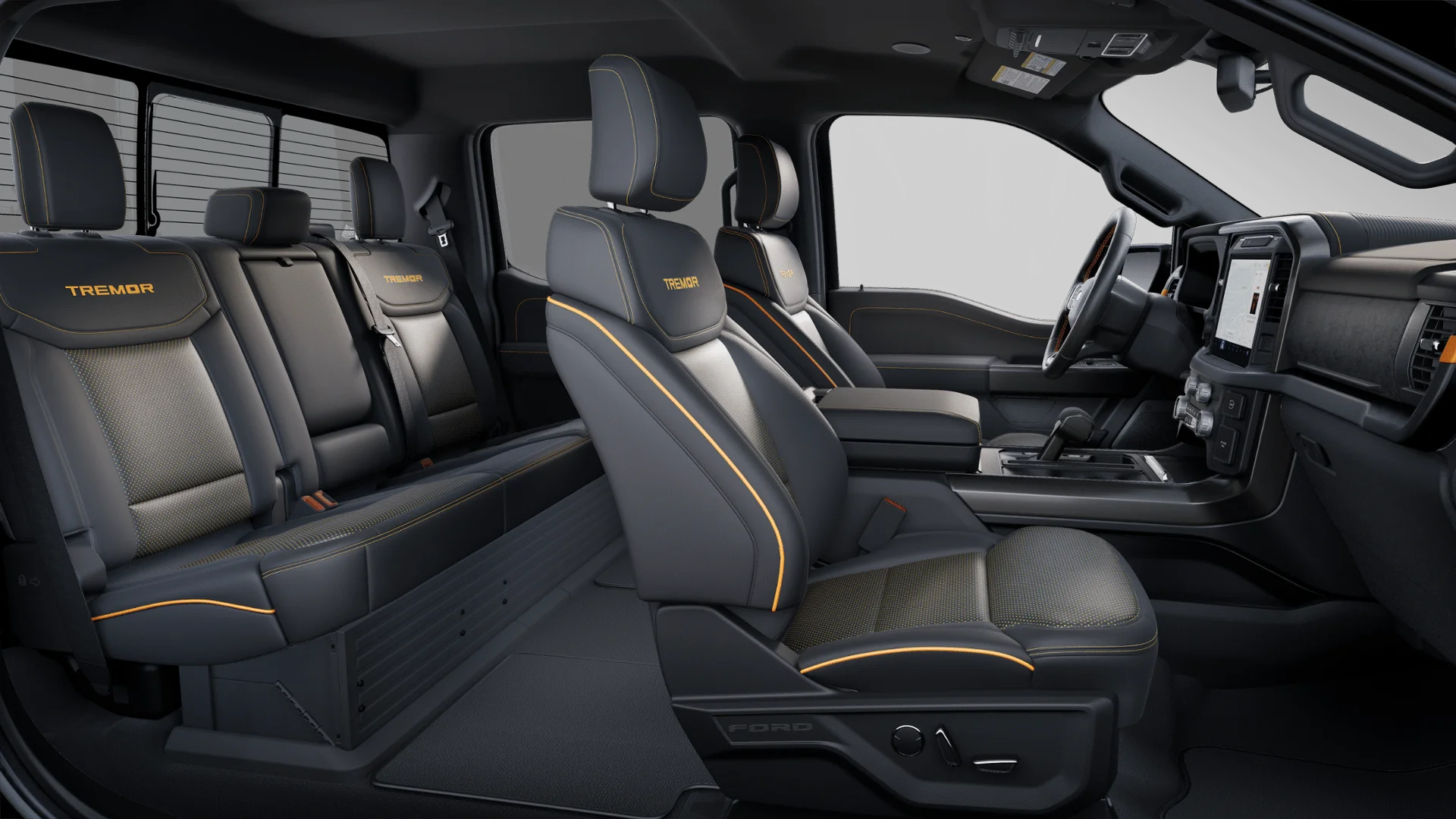 New 2025 Agate Black Metallic Ford Tremor® image 34