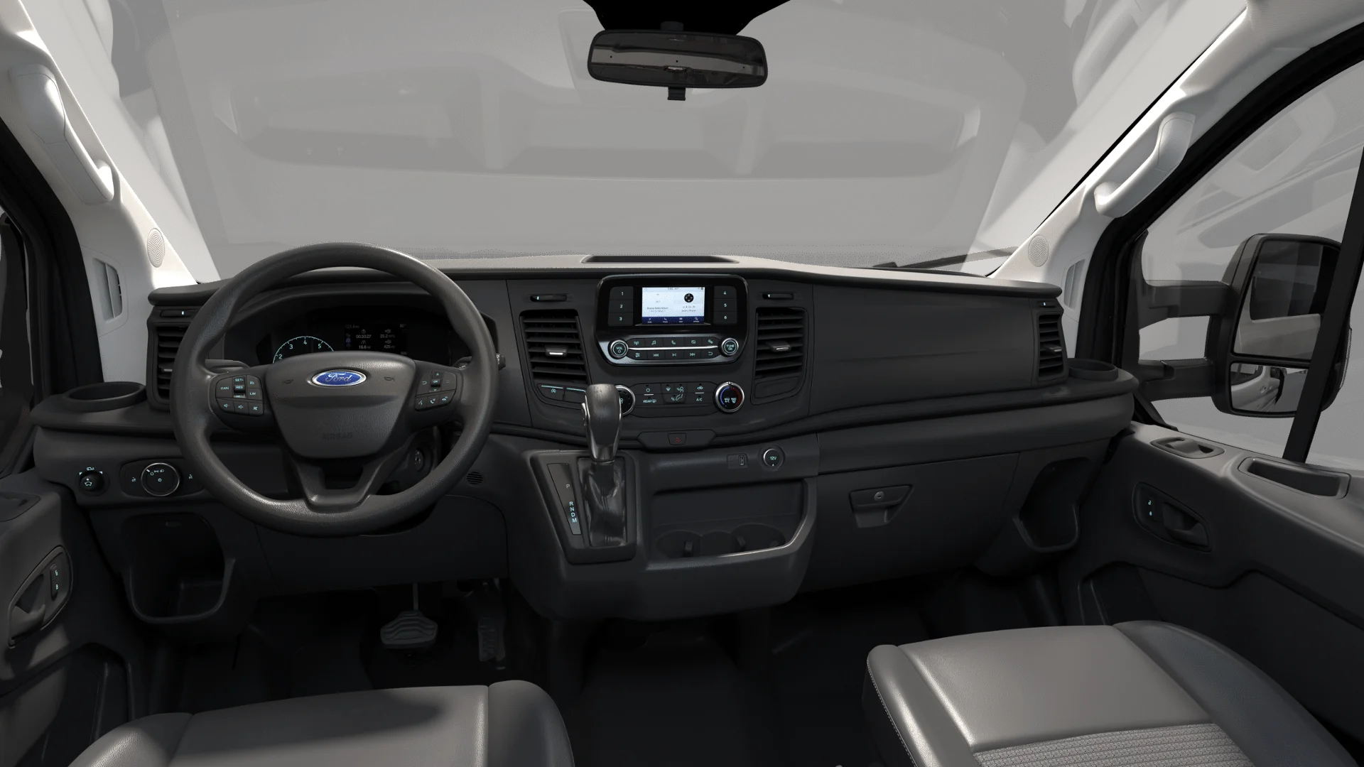 New 2025 Oxford White Ford Cargo Van image 7