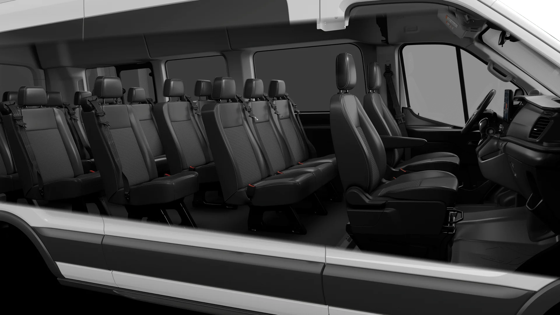 New 2026 Oxford White Ford Passenger Van XL image 6