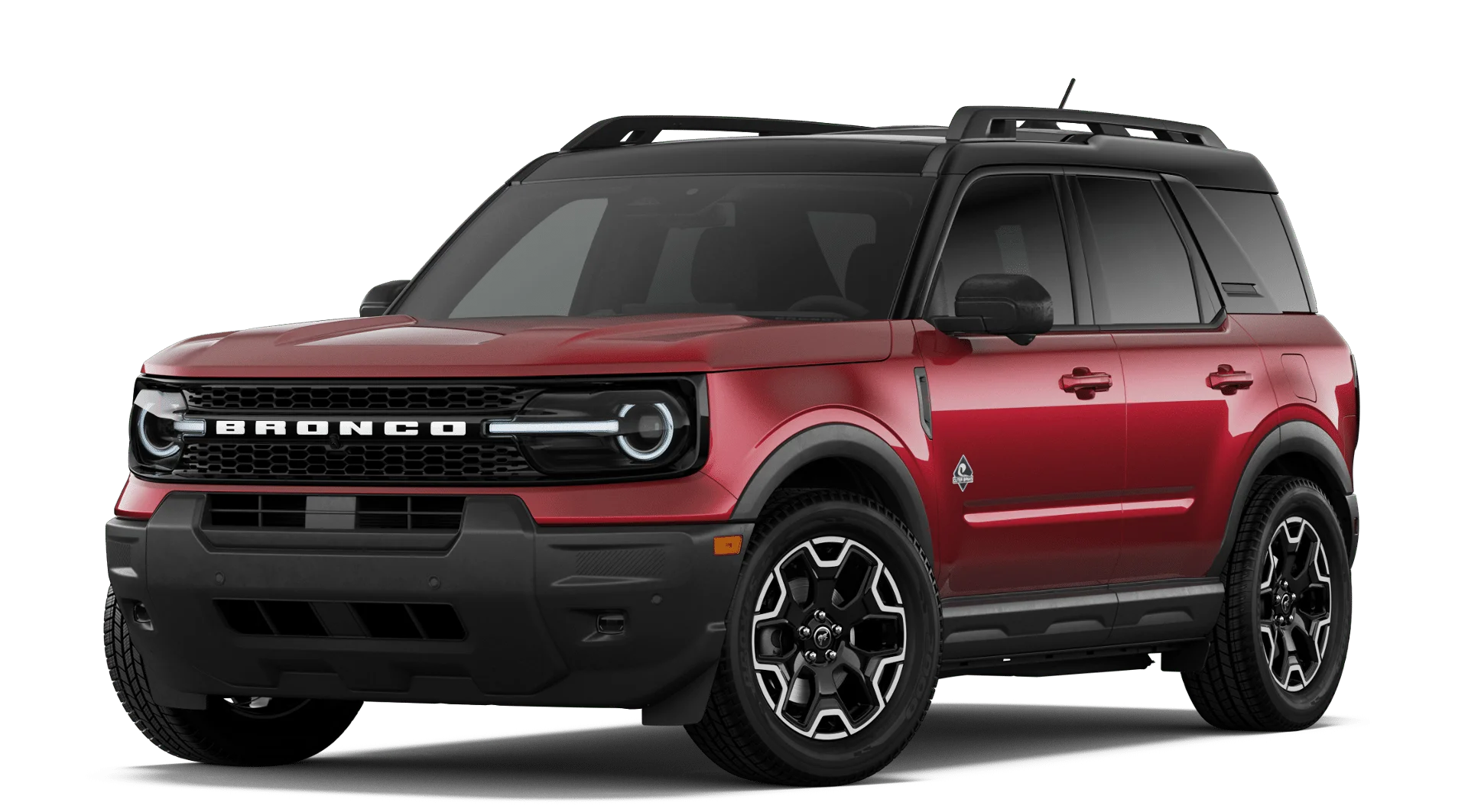 New 2026 Ruby Red Metallic Tinted Clearcoat Ford Outer Banks® image 1