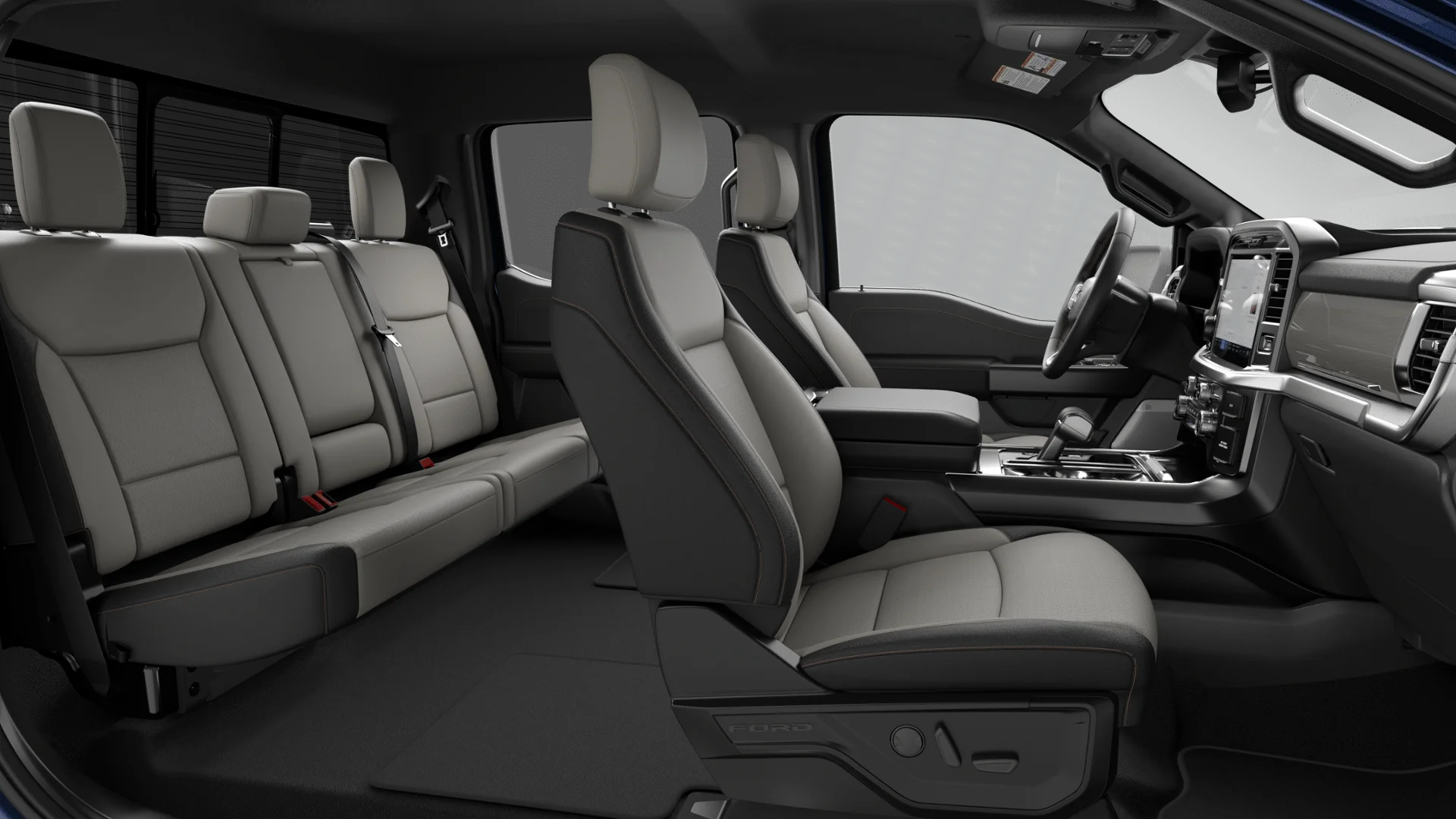 New 2026 Argon Blue Metallic Ford LARIAT image 50