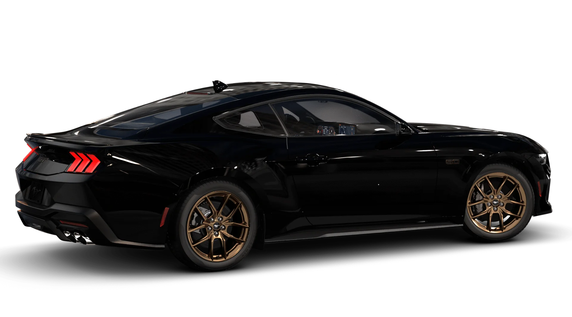New 2026 Shadow Black Ford GT Premium Fastback image 25