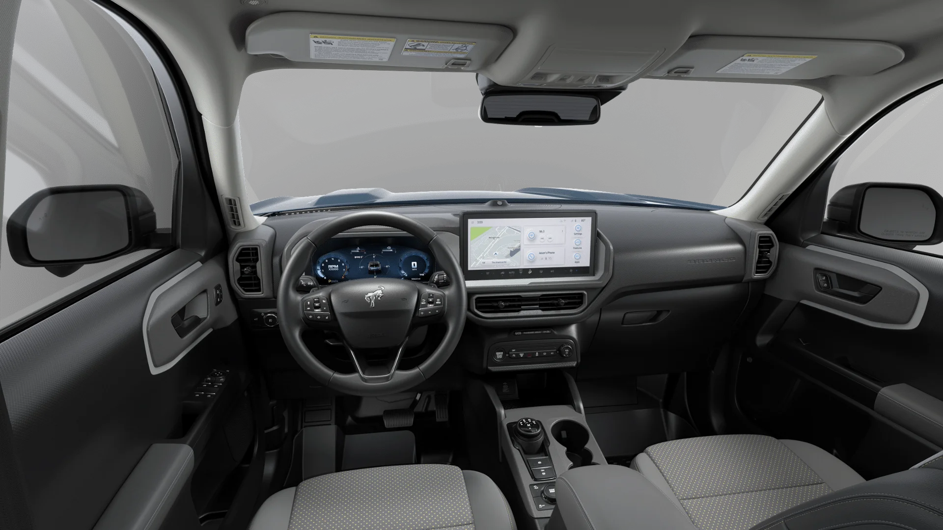 New 2026 Azure Gray Metallic Tri-Coat Ford Badlands image 7